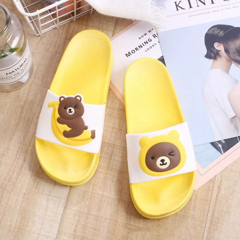 Animals with Fruit Slippers for Kids