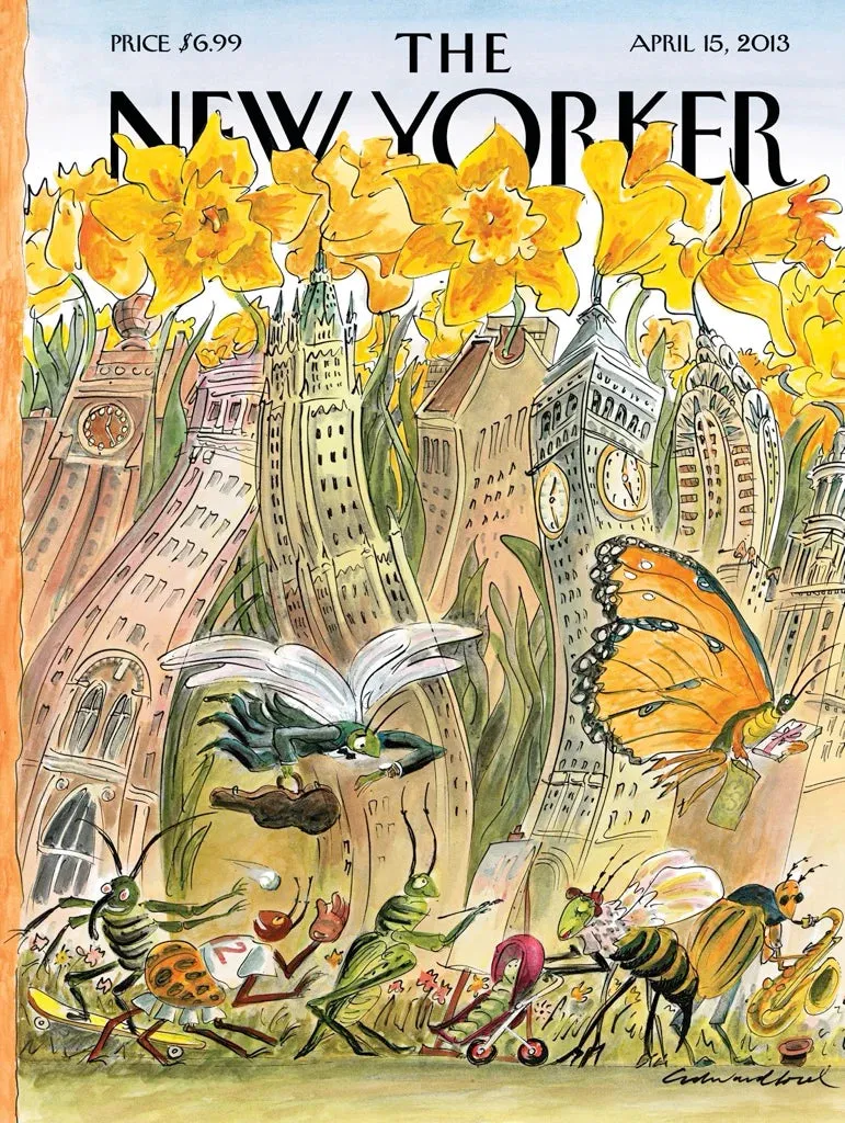 BLOSSOM TIME New Yorker Cover Art Puzzle
