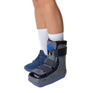 Brace Direct Lightweight Full Shell Walking Boot with Air Pump  Short Orthopedic Support for Foot & Ankle Fractures, Sprains, Achilles Tendonitis, Medium (US Shoe Men 7.5-10 / Women 8.5-11.5)