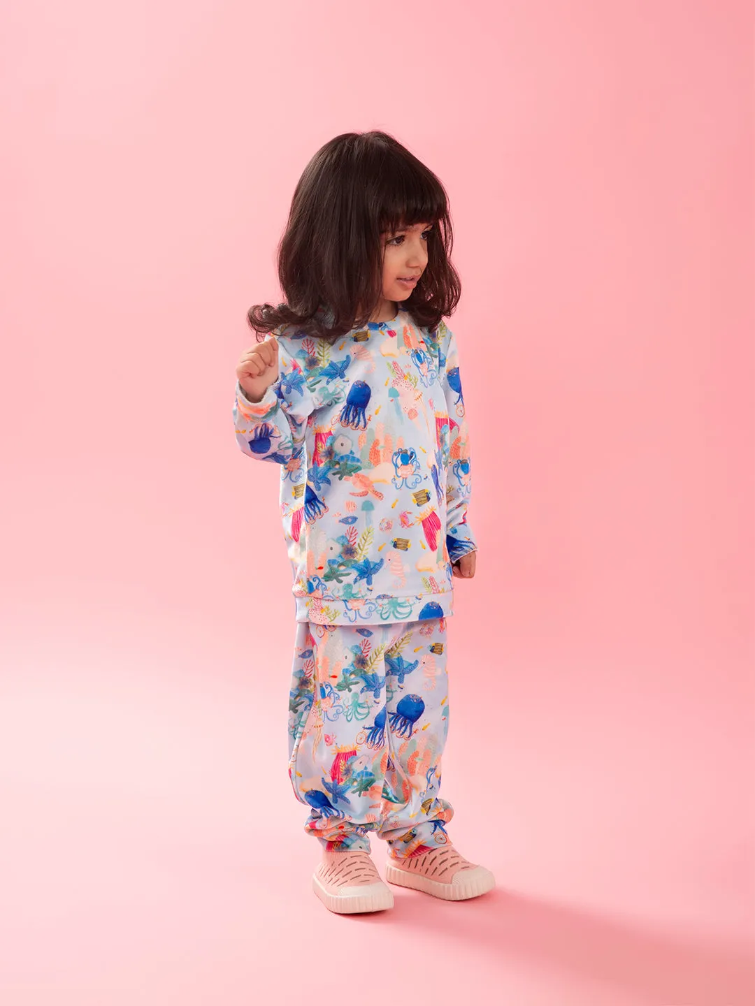 CO-ORD SET: AQUA