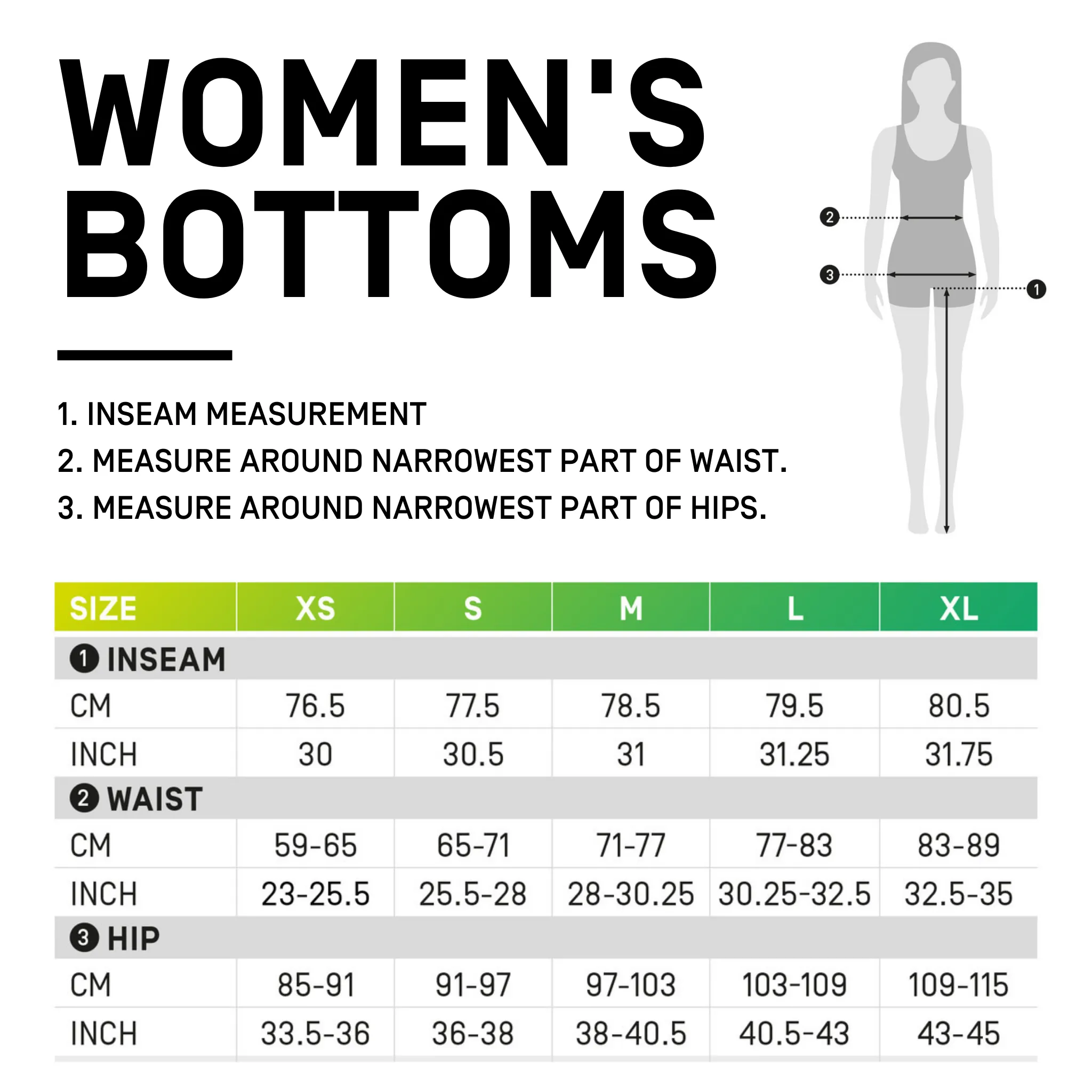Cold Weather Tights, Women