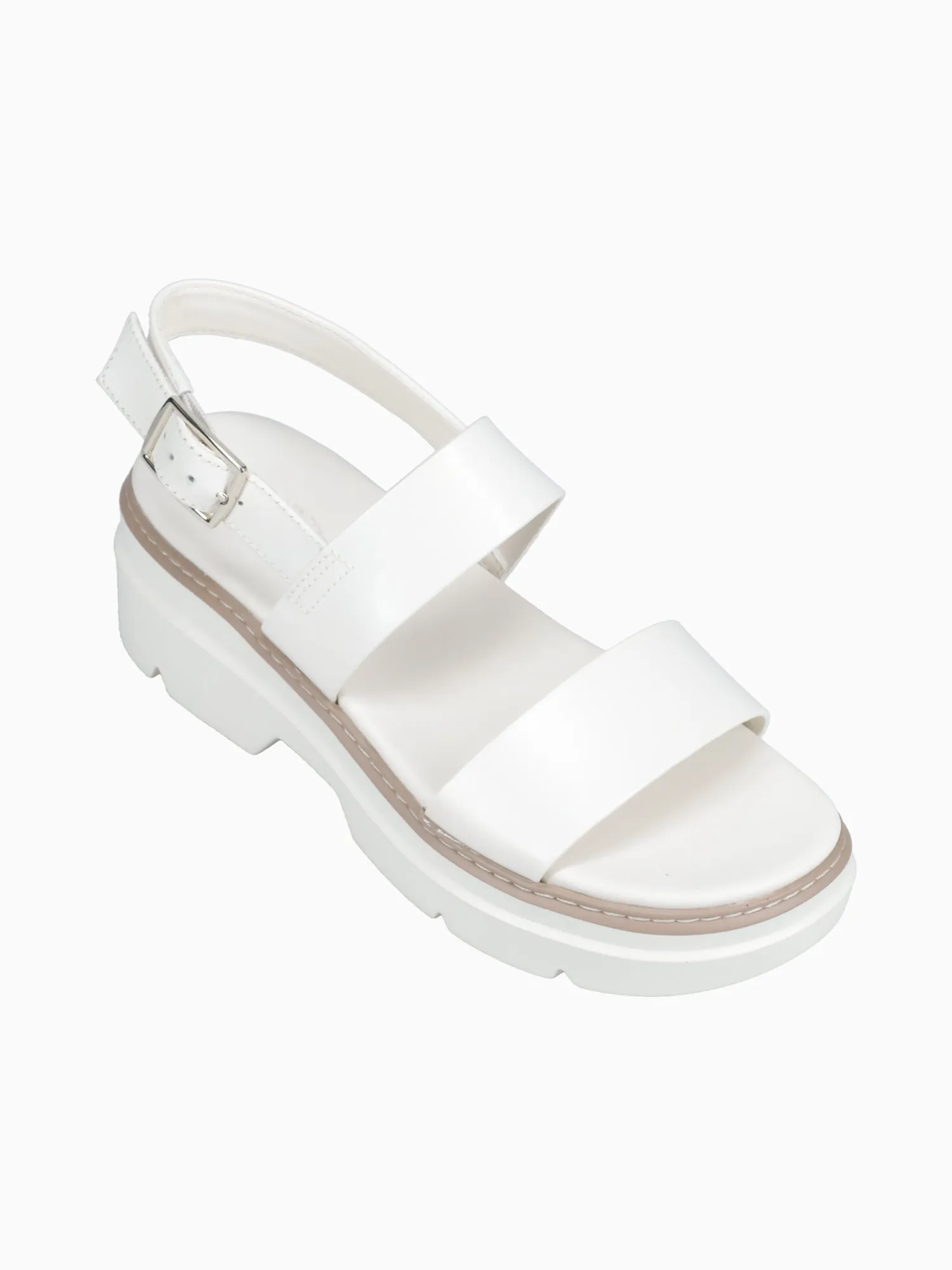 Darrysling Warm White Leather