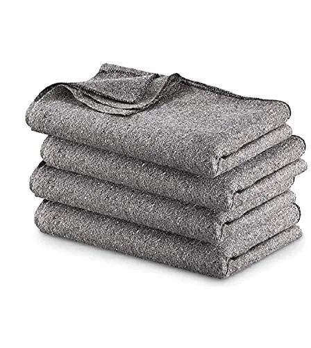 ELSTONE HOME Pure Wool Soft Fabrics Relief Blanket Single Bed for Donations and Gift Purpose Multicolor (Pack of 5)