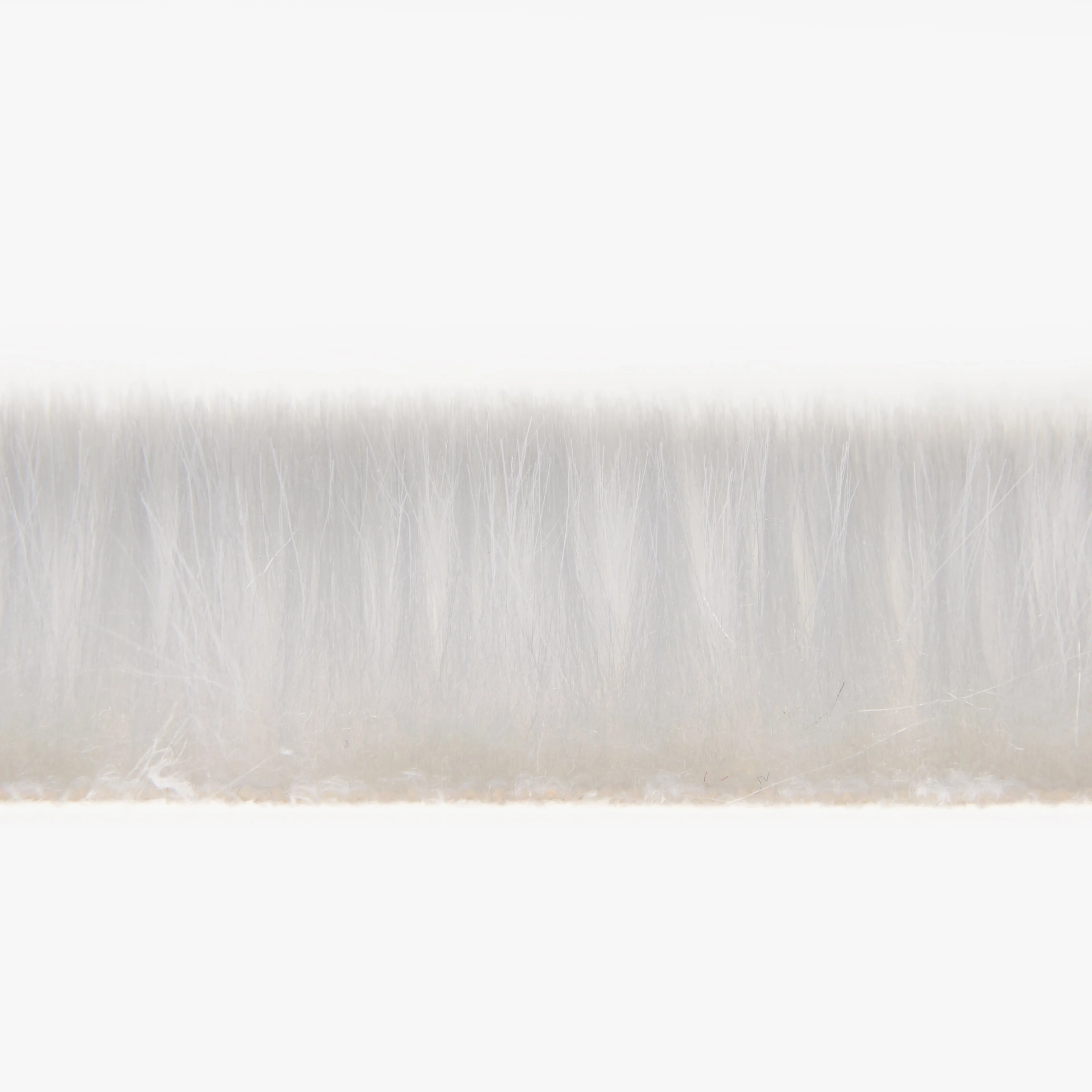 Faux Fur Round Area Rug (Size 120 x 120 cm, White)