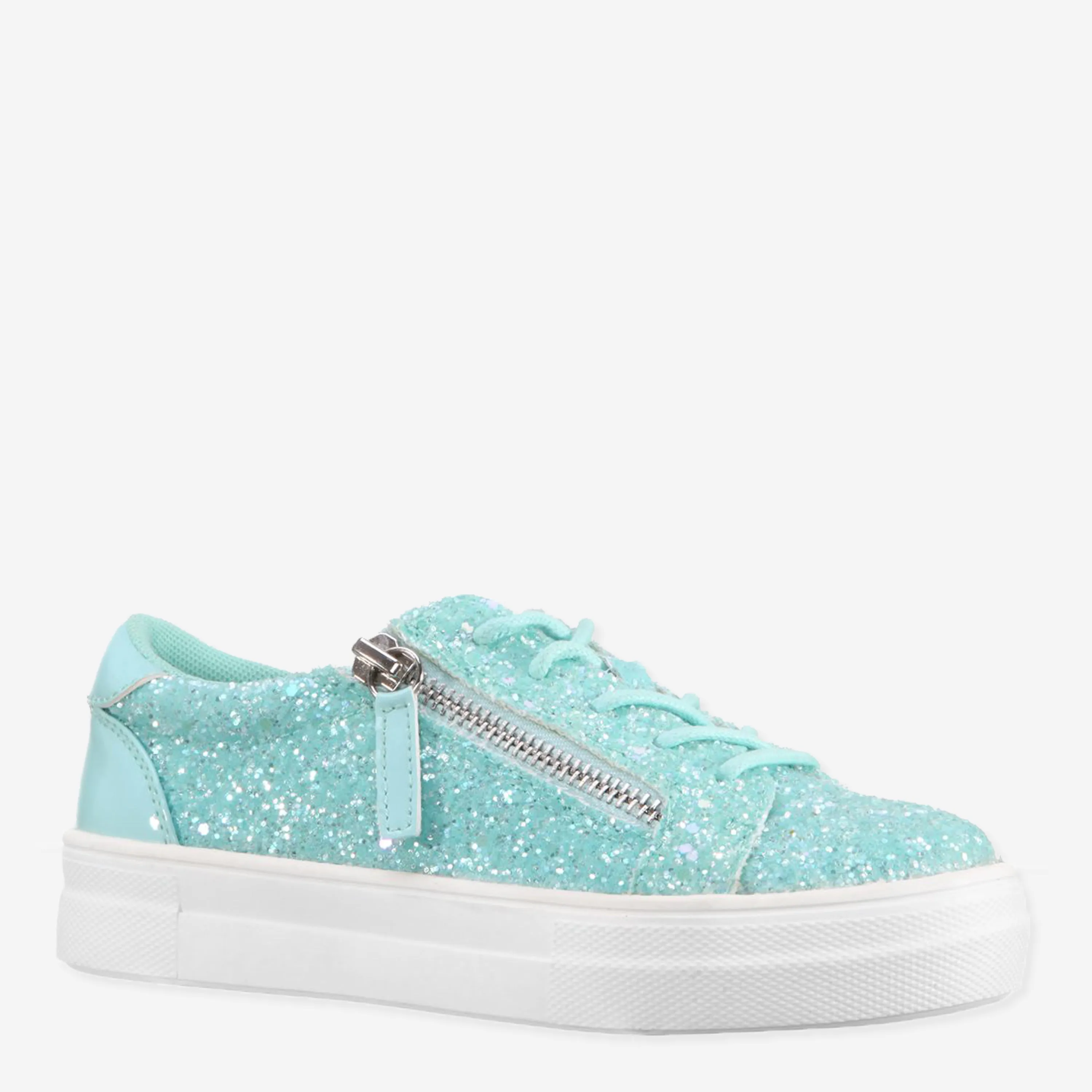 Glitter Zipper Sneaker
