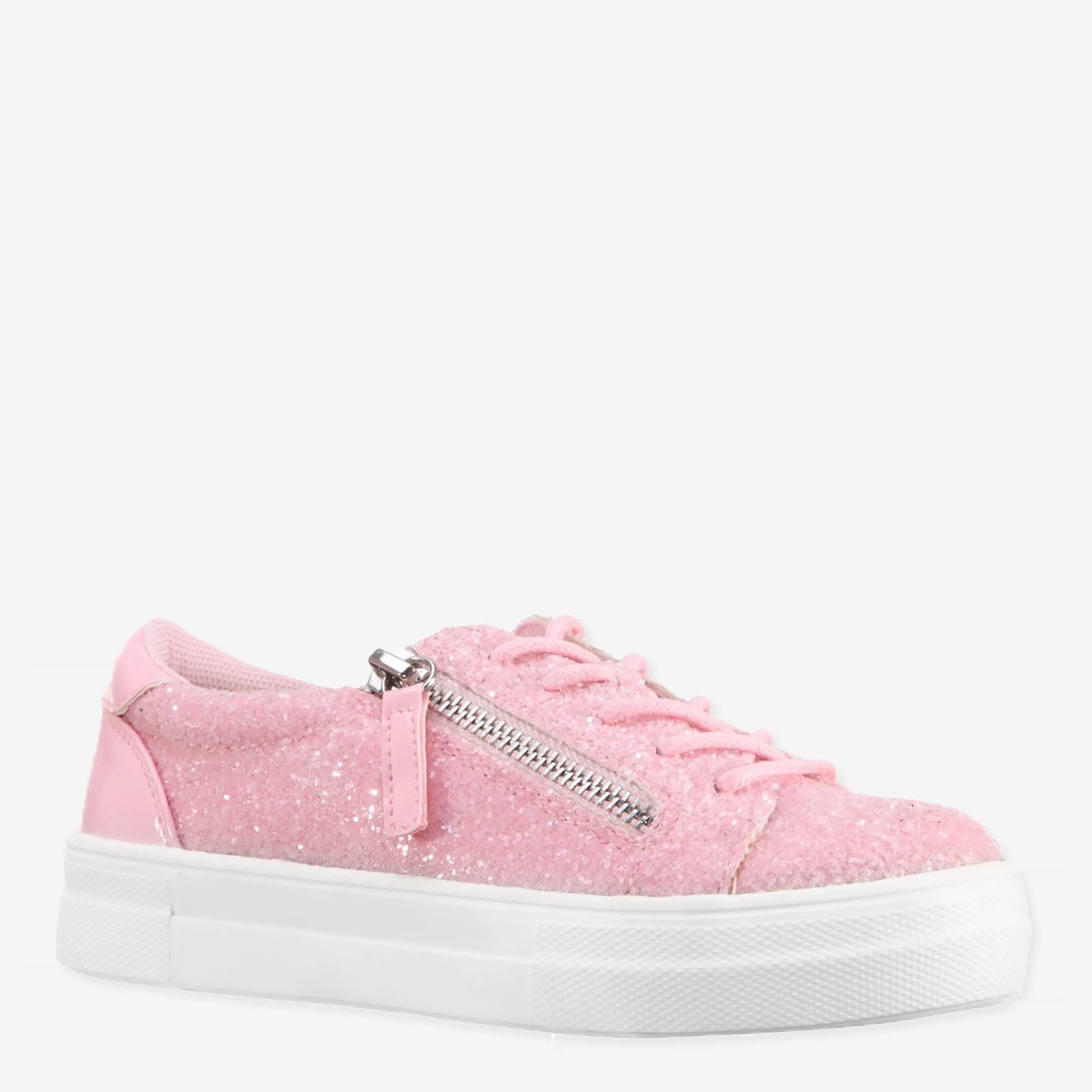 Glitter Zipper Sneaker