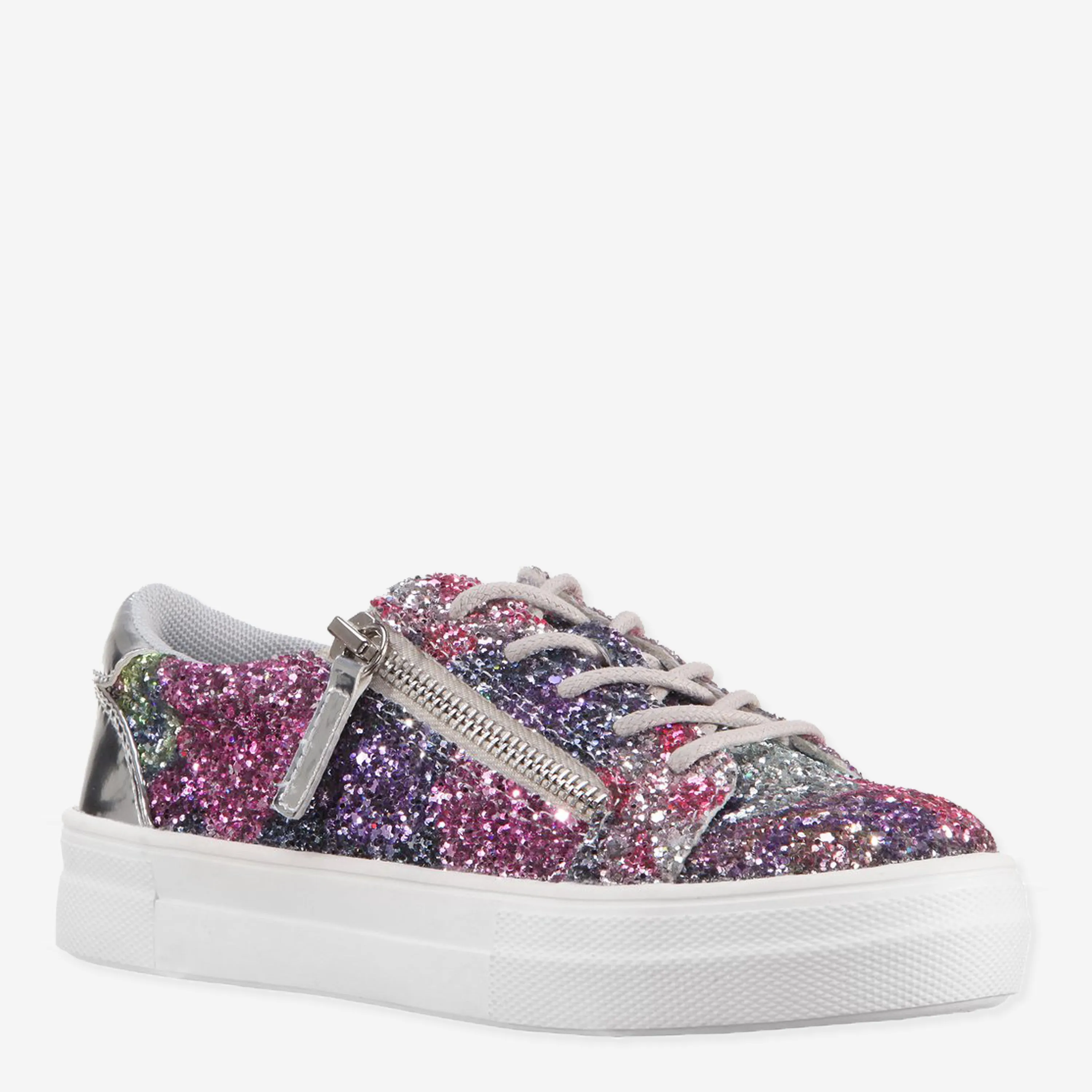 Glitter Zipper Sneaker