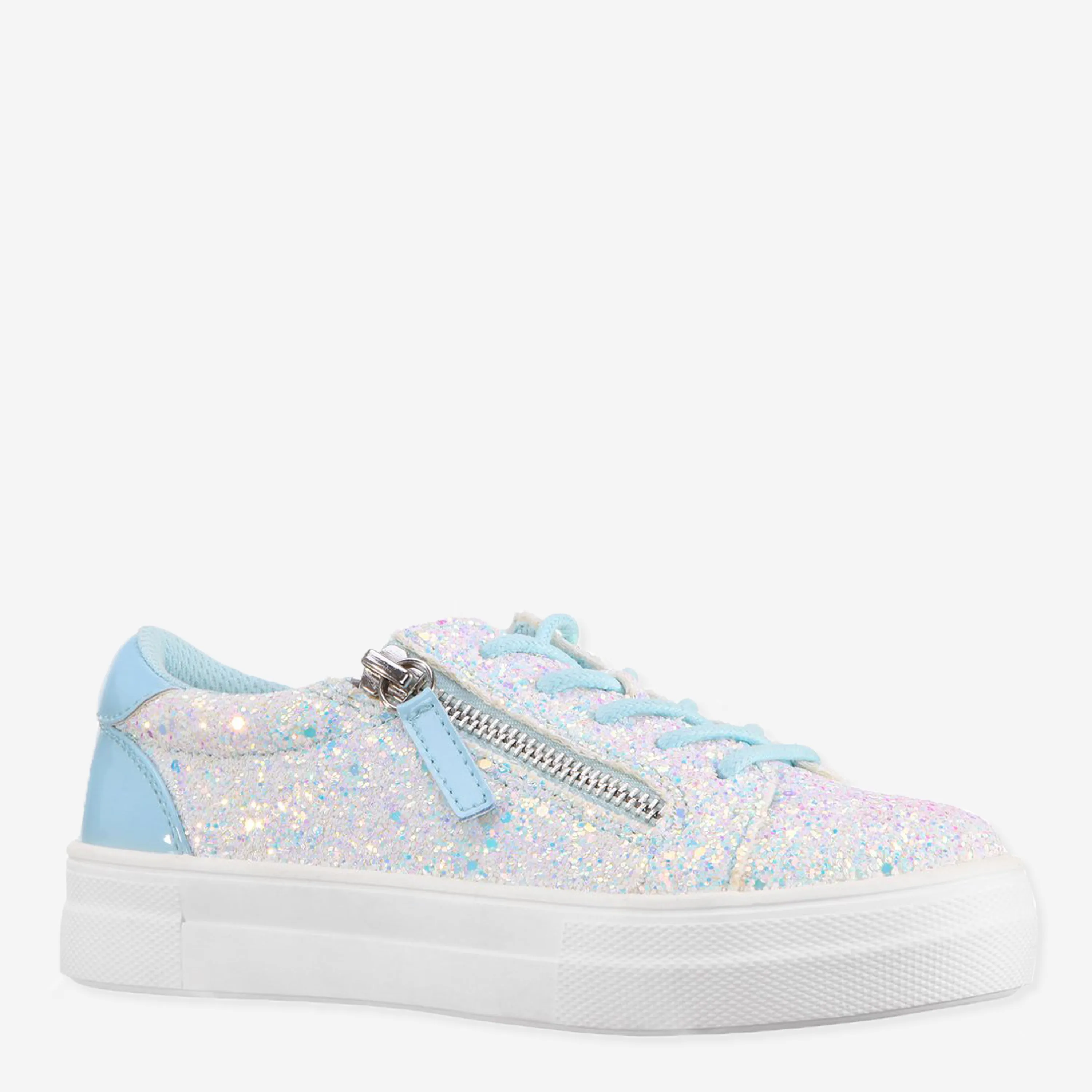 Glitter Zipper Sneaker