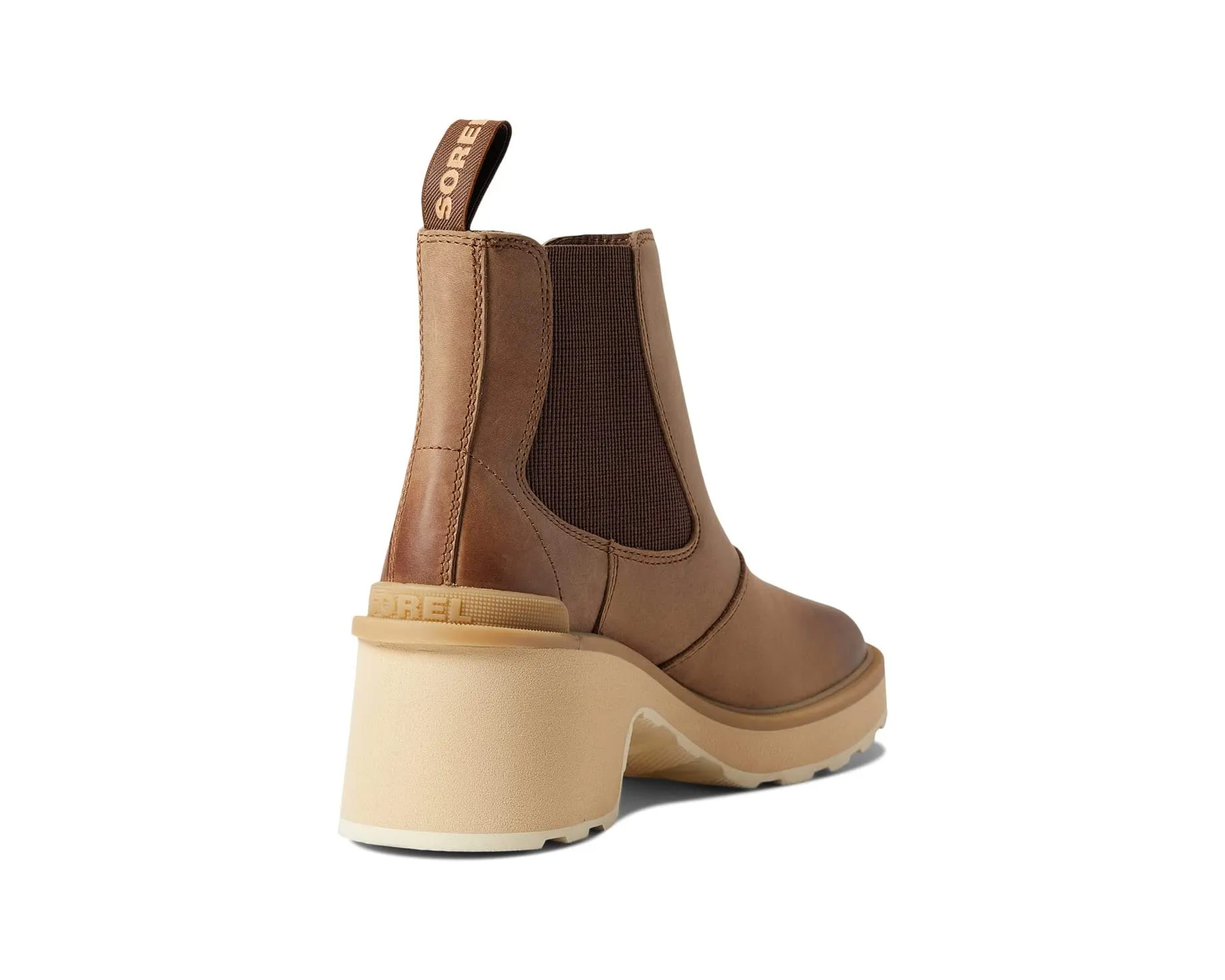 Hi-Line Heel Chelsea SOREL boots, umber