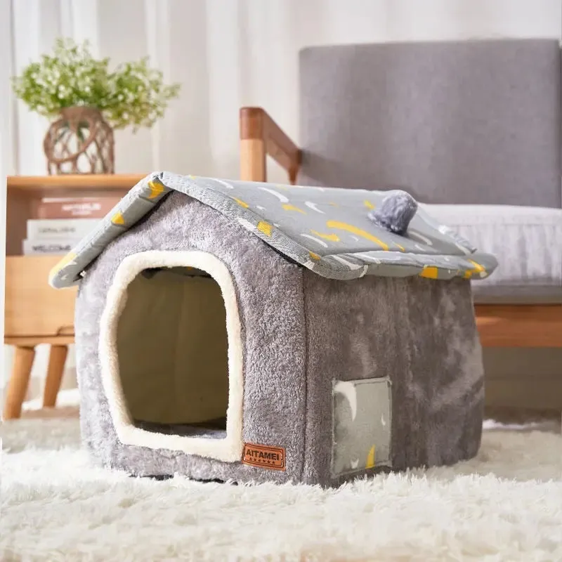 Indoor Dog House Style D - Foldable & Washable