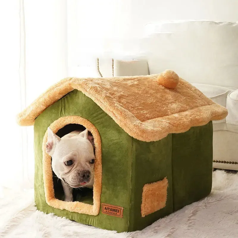 Indoor Dog House Style D - Foldable & Washable