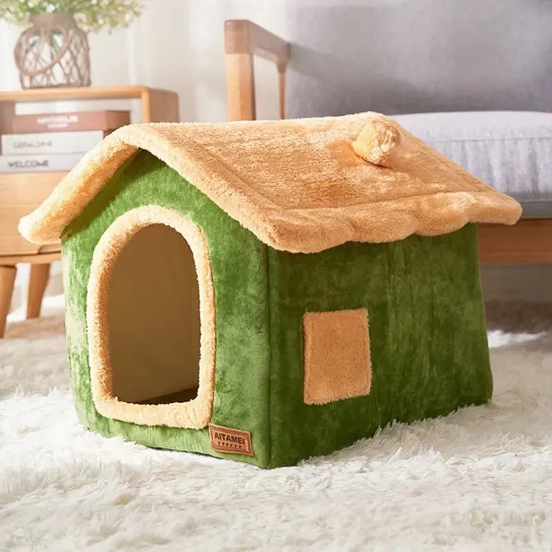 Indoor Dog House Style D - Foldable & Washable