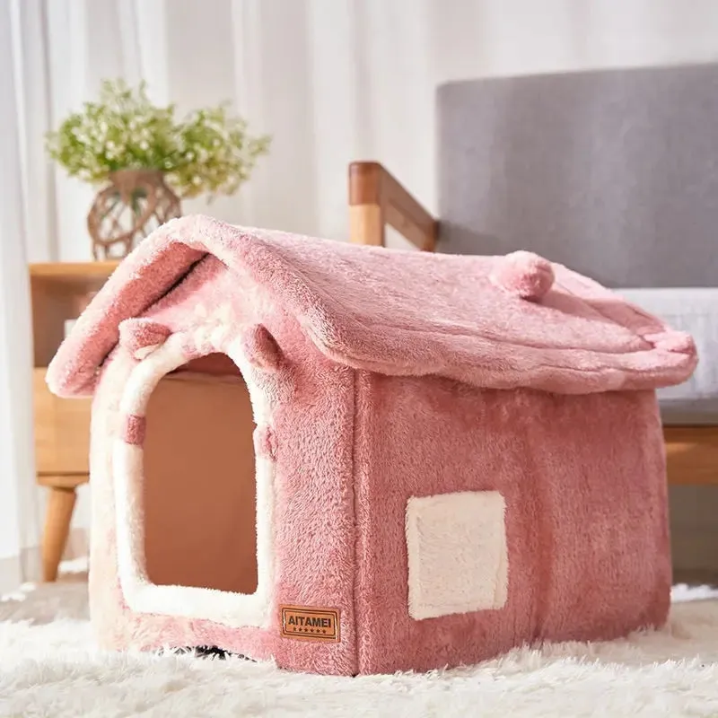Indoor Dog House Style D - Foldable & Washable