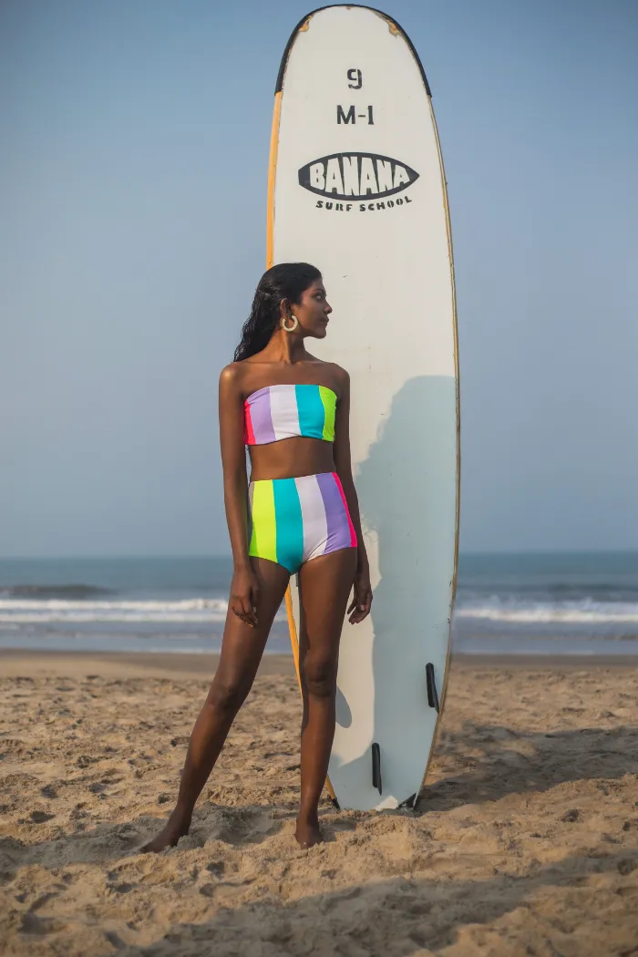 Joyful multicoloured bandeau