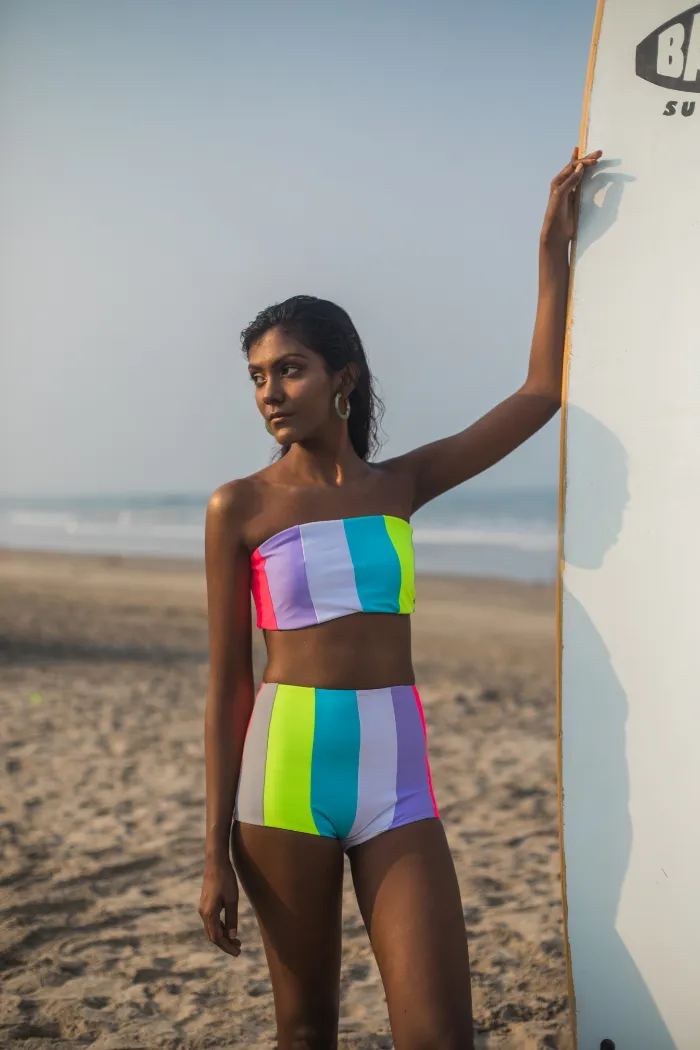 Joyful multicoloured bandeau