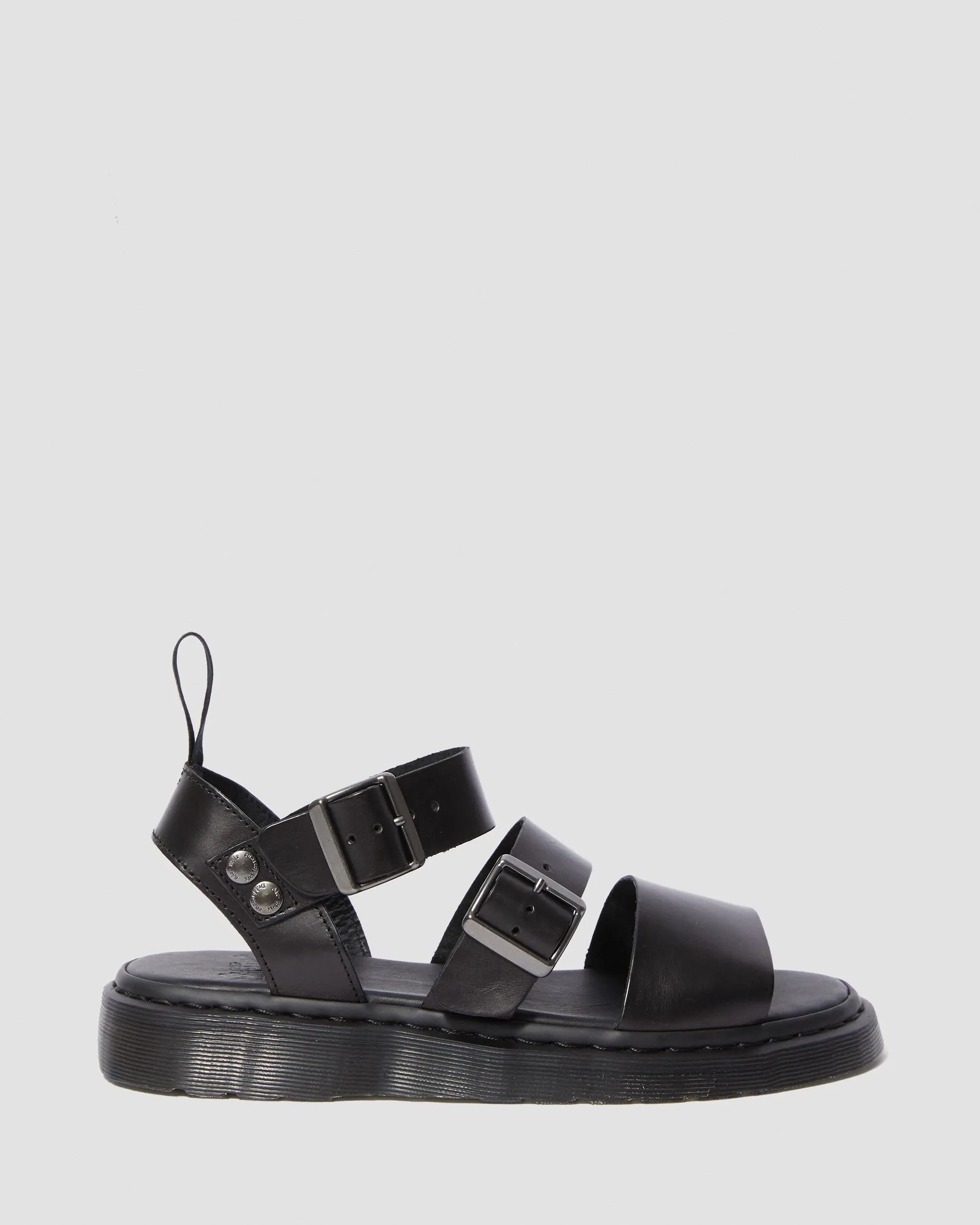 Leather gladiator shoes Gryphon Brando Dr. Martens