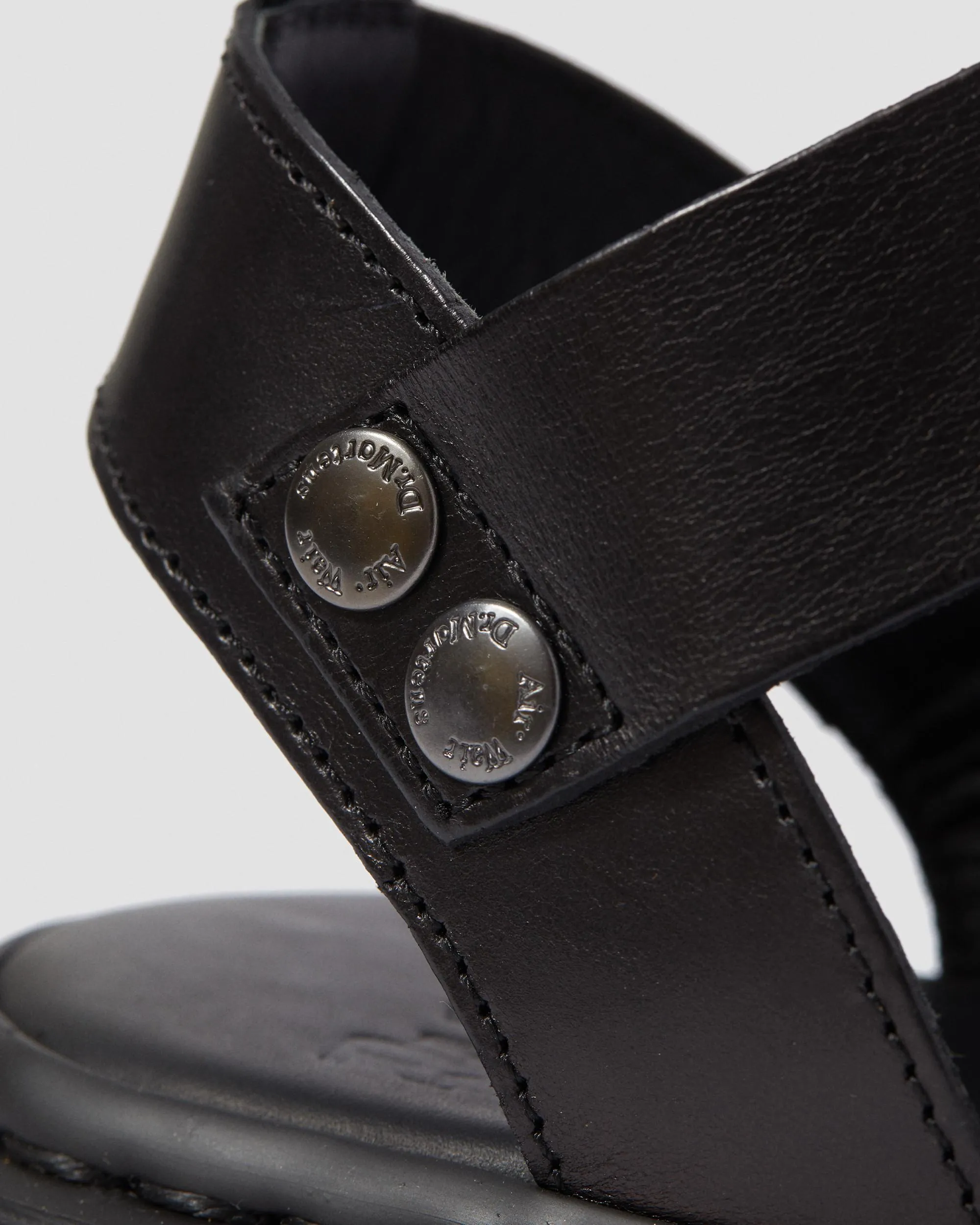 Leather gladiator shoes Gryphon Brando Dr. Martens