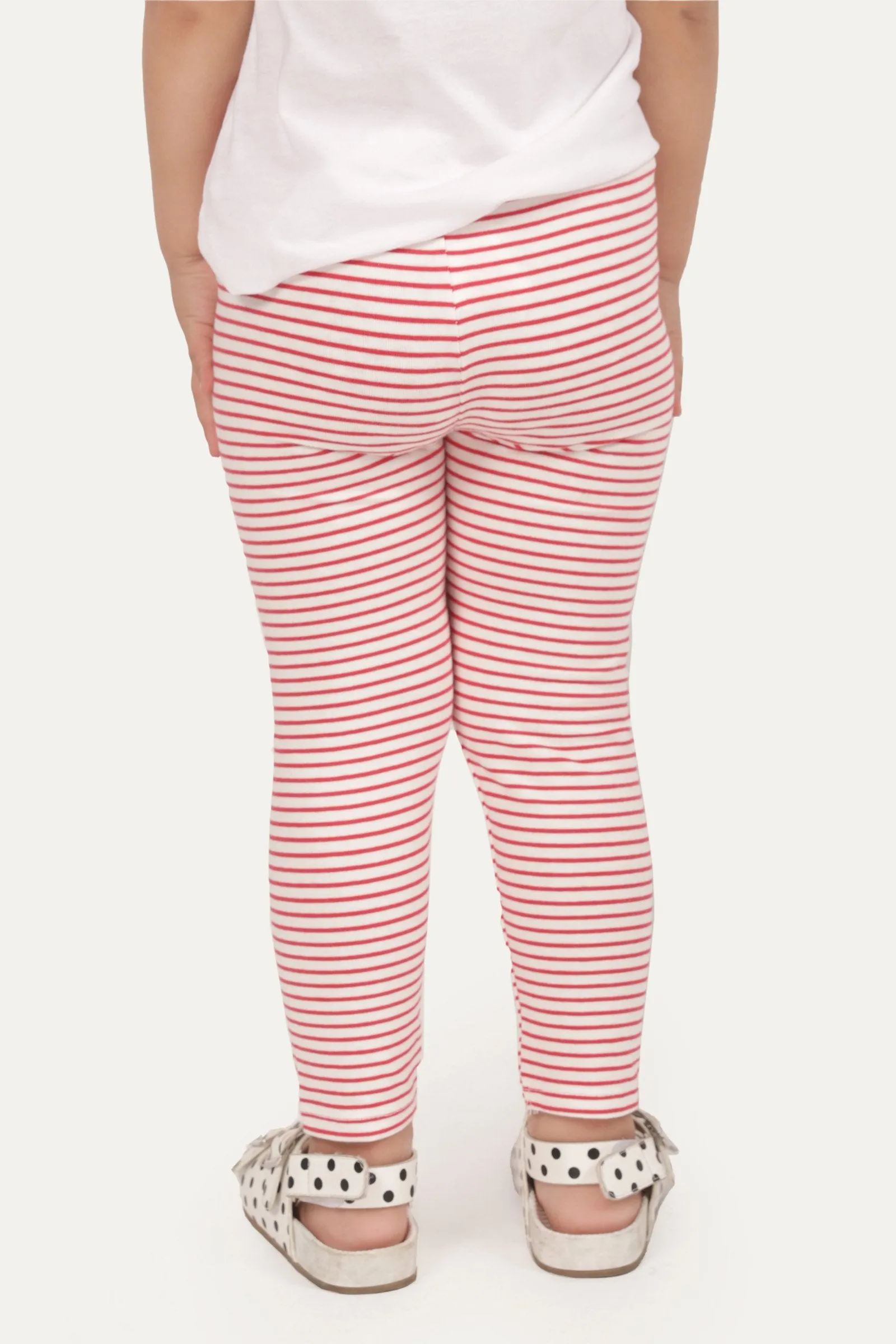 Lining Print Tights