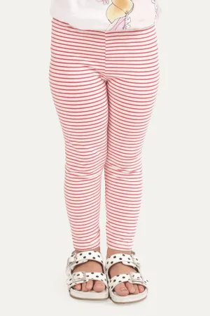 Lining Print Tights