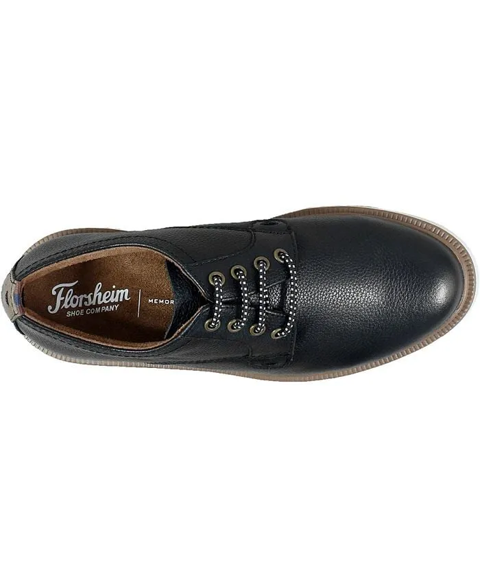 Little Boy Supacush Florsheim Plain Toe Oxfords, black