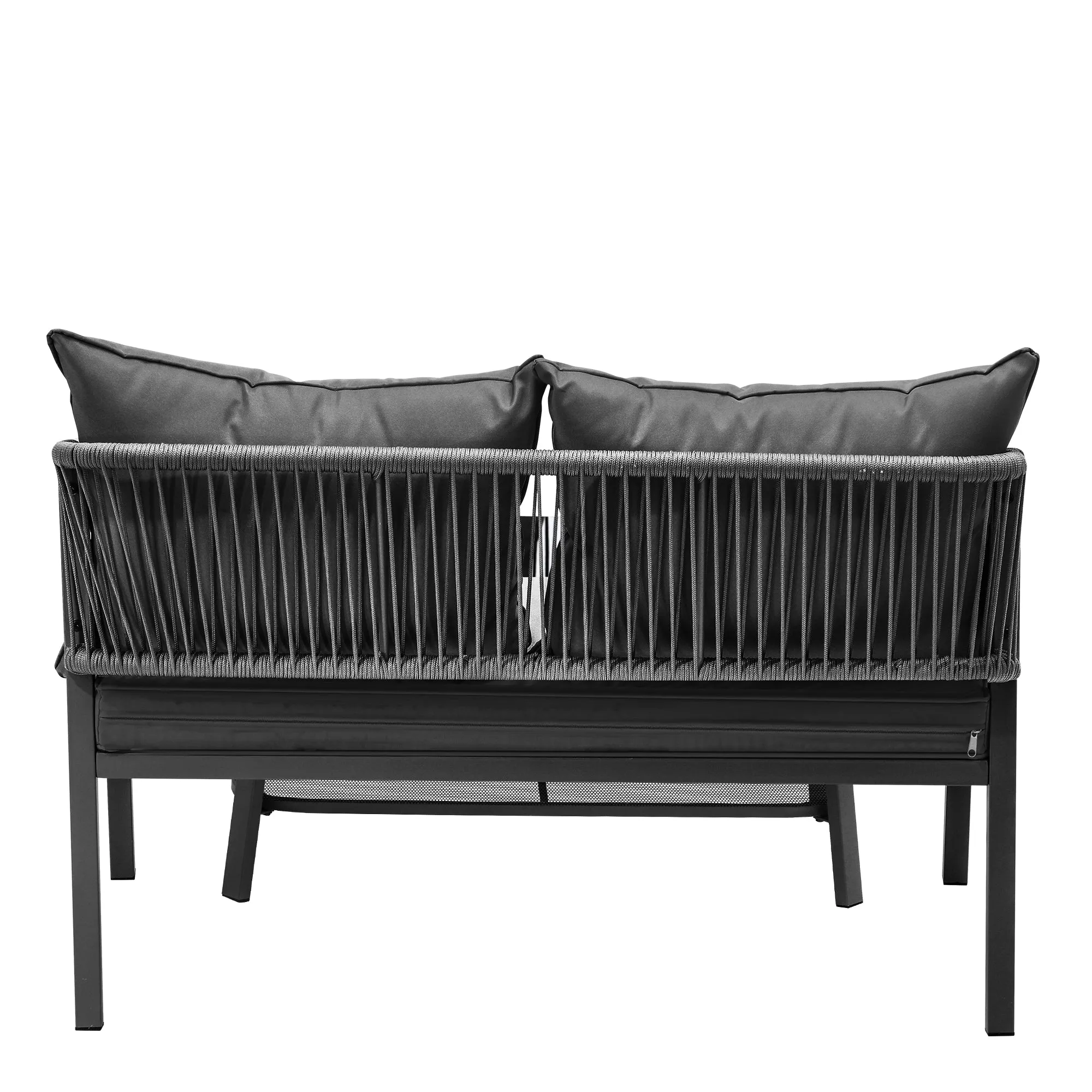 Livsip Set of 2 Outdoor Furniture Setting Garden Patio Lounge Sofa Table Chairs