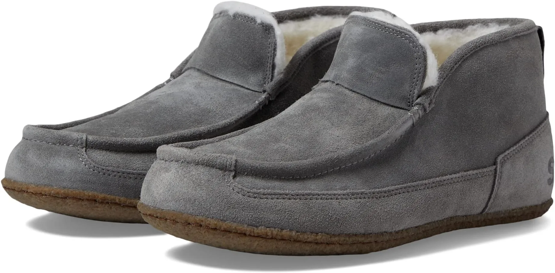 Manawan II Moc SOREL Flat Sandals, Quarry/Gum 2