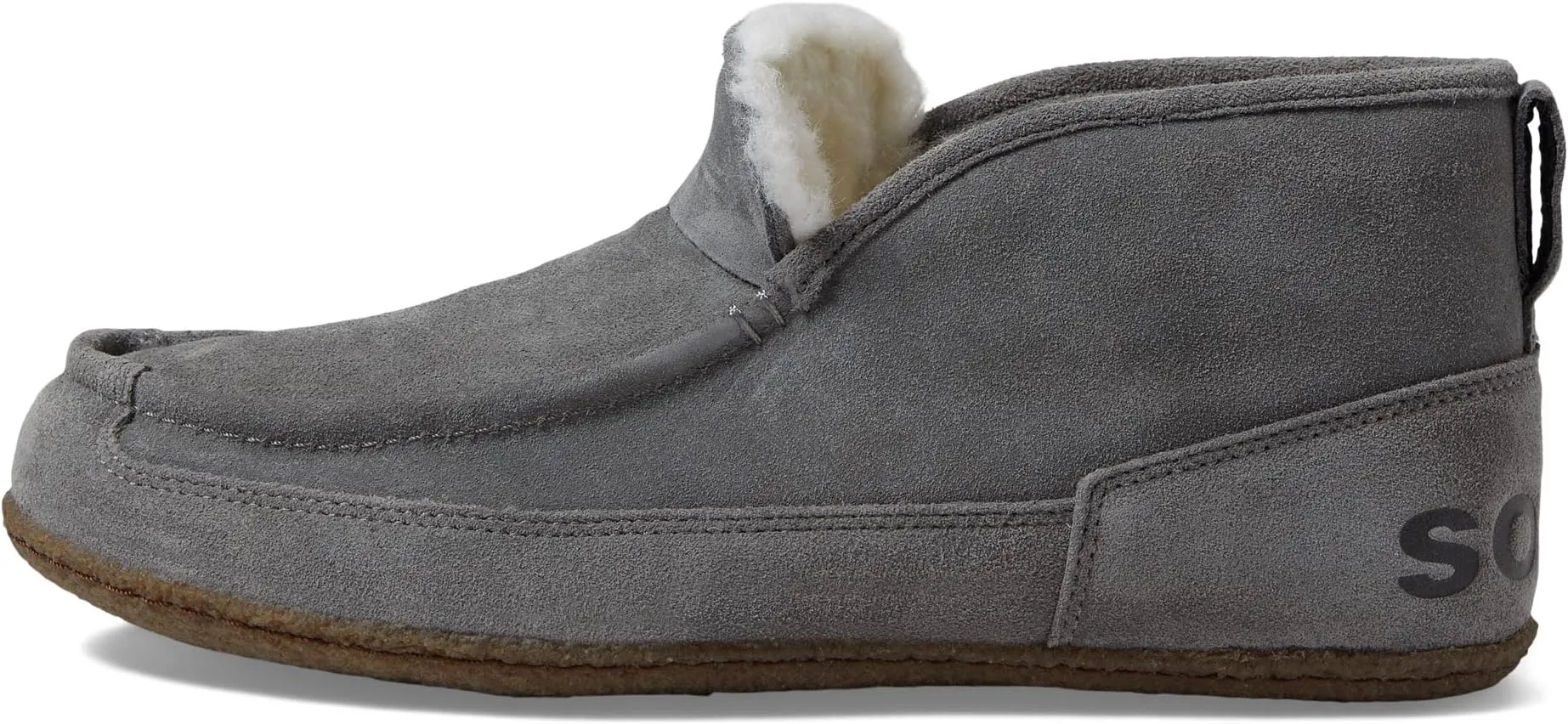 Manawan II Moc SOREL Flat Sandals, Quarry/Gum 2
