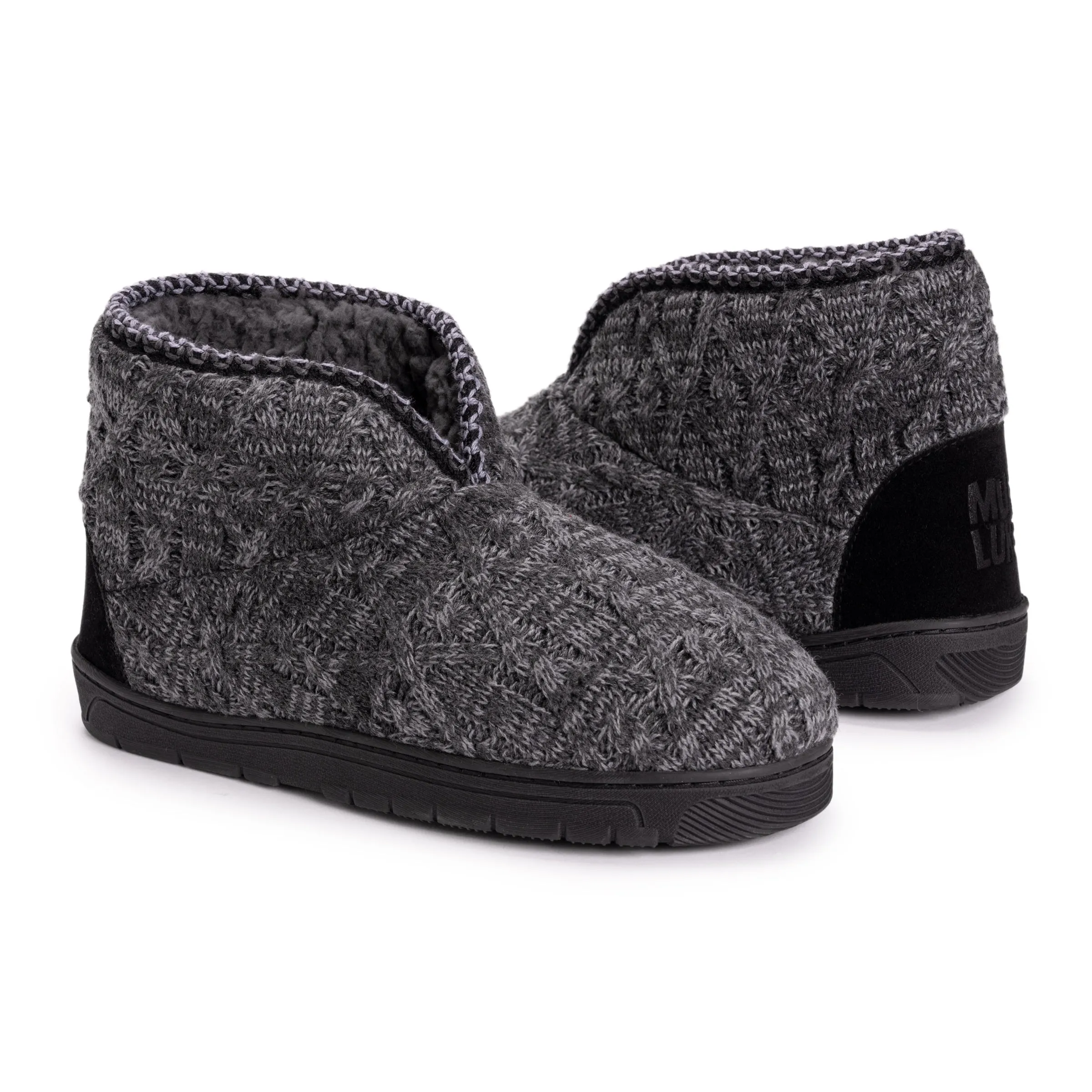 Cozy Mens Mark Bootie Slippers