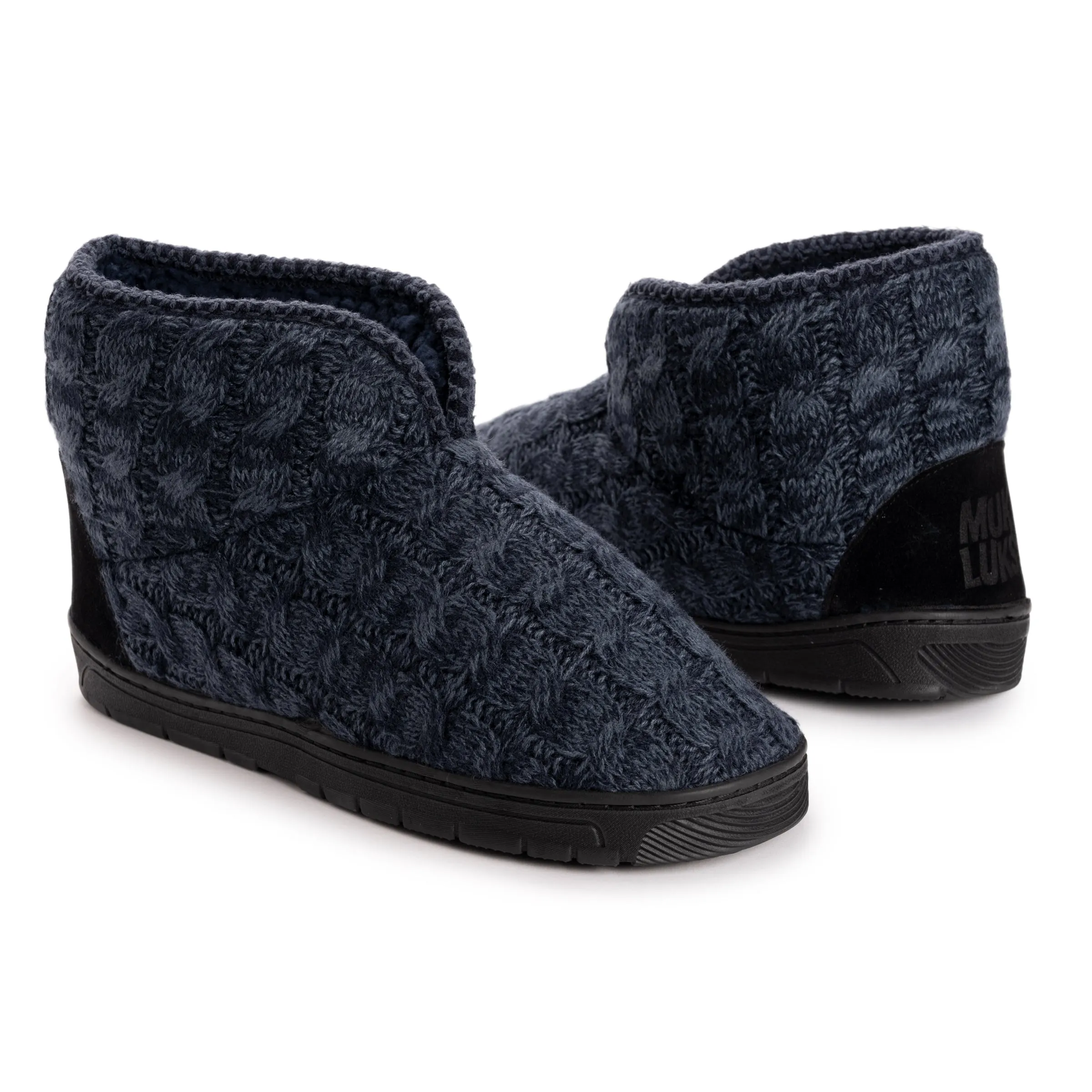 Cozy Mens Mark Bootie Slippers
