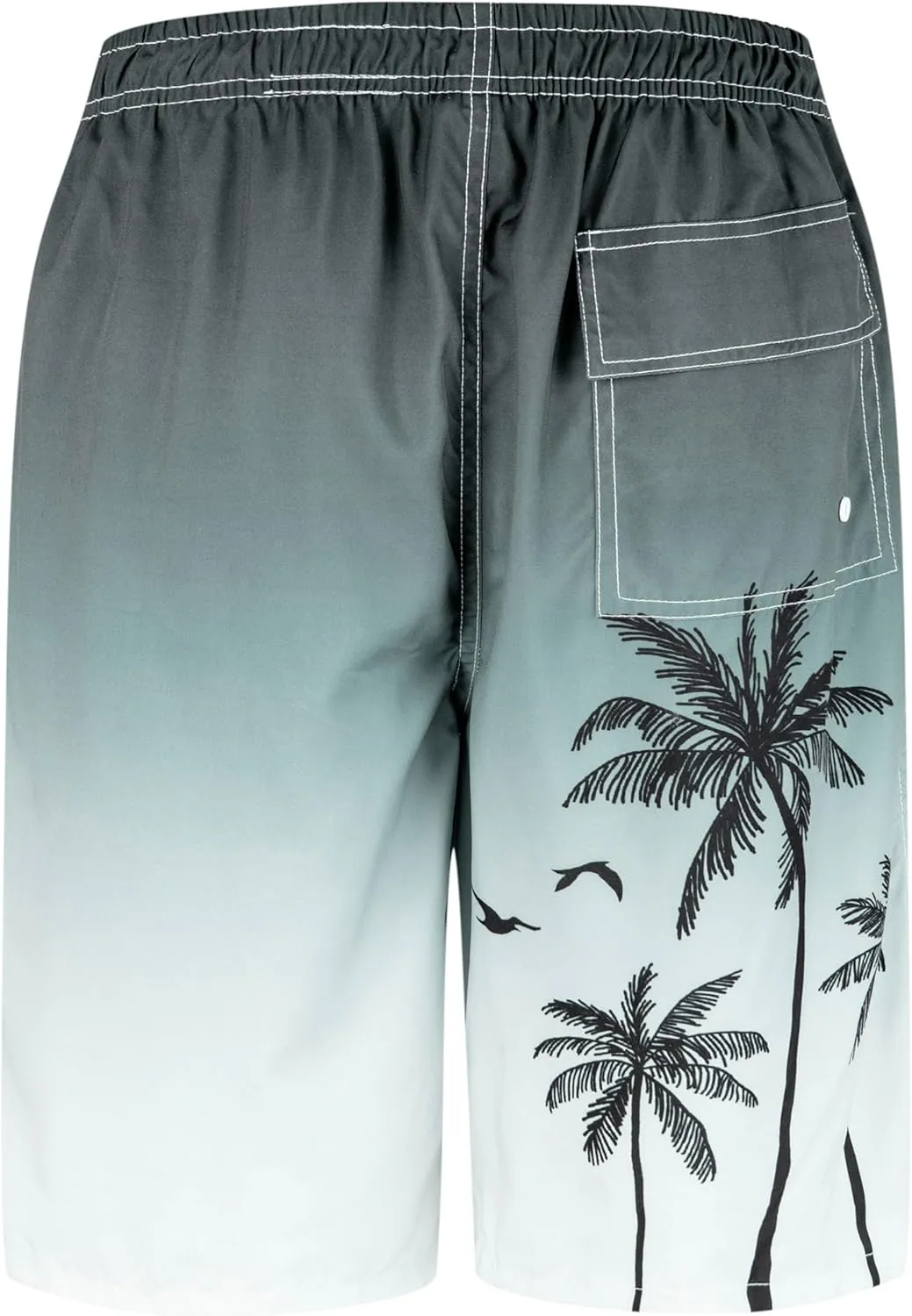 Mens Swim Trunks Quick Dry Board Shorts with Mesh Lining, Breathable Surf Beach Shorts Swimwear Bathing Suits