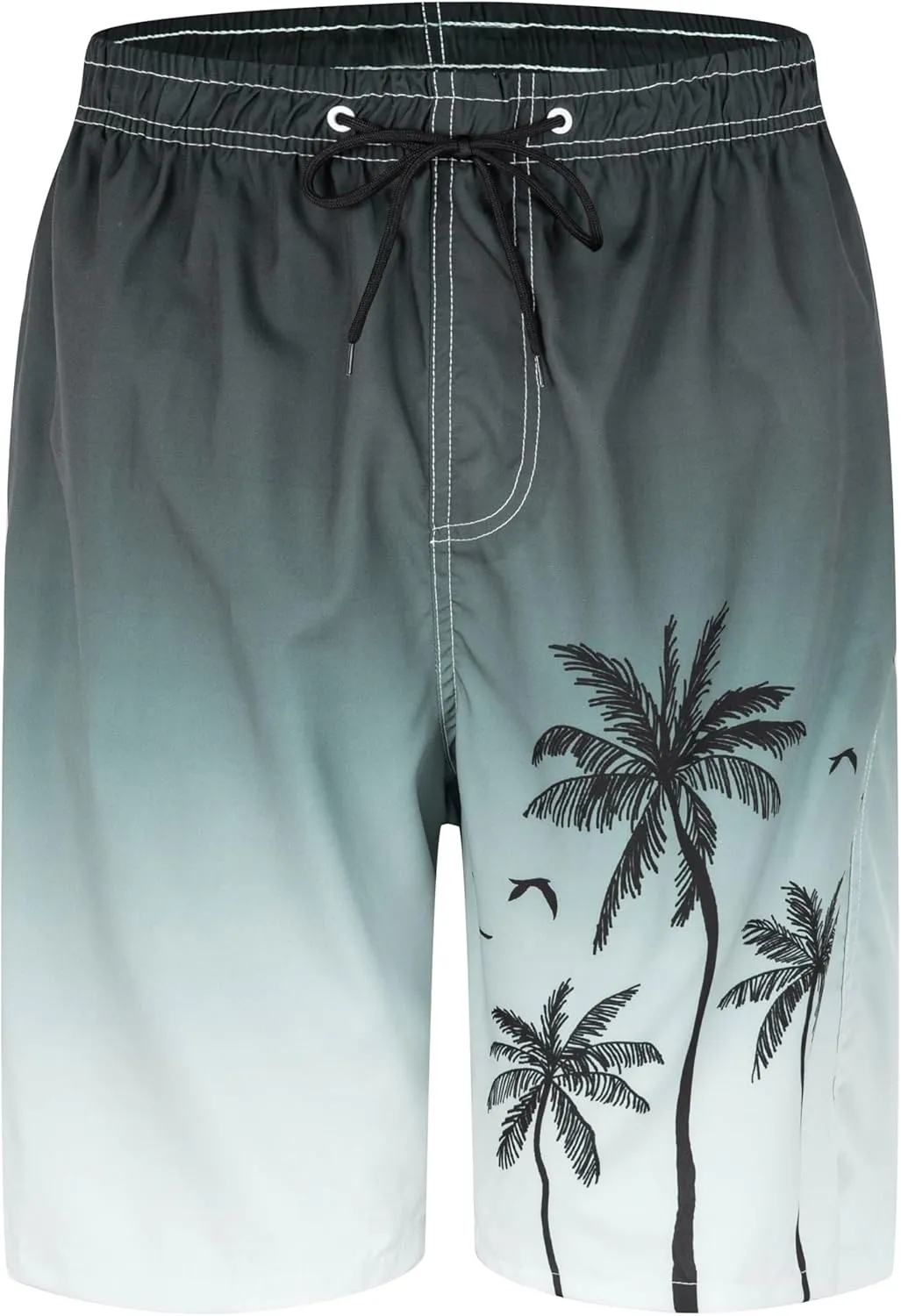 Mens Swim Trunks Quick Dry Board Shorts with Mesh Lining, Breathable Surf Beach Shorts Swimwear Bathing Suits
