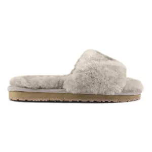 MOU - Sheepskin Fur Slide Slipper in Sand