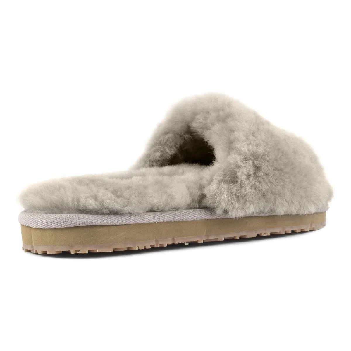 MOU - Sheepskin Fur Slide Slipper in Sand