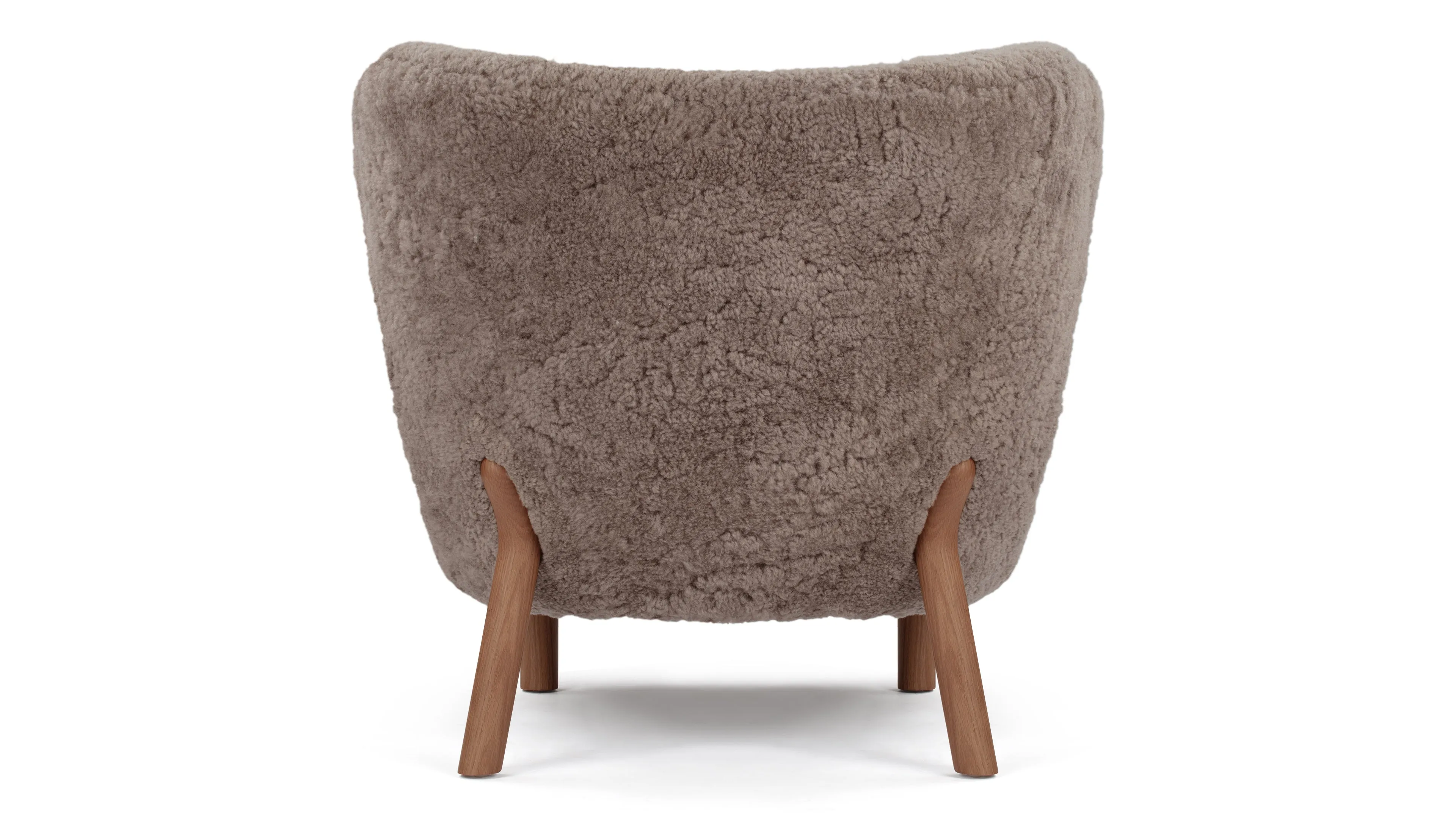 Petra - Petra Chair, Cappuccino Luxe Sheepskin