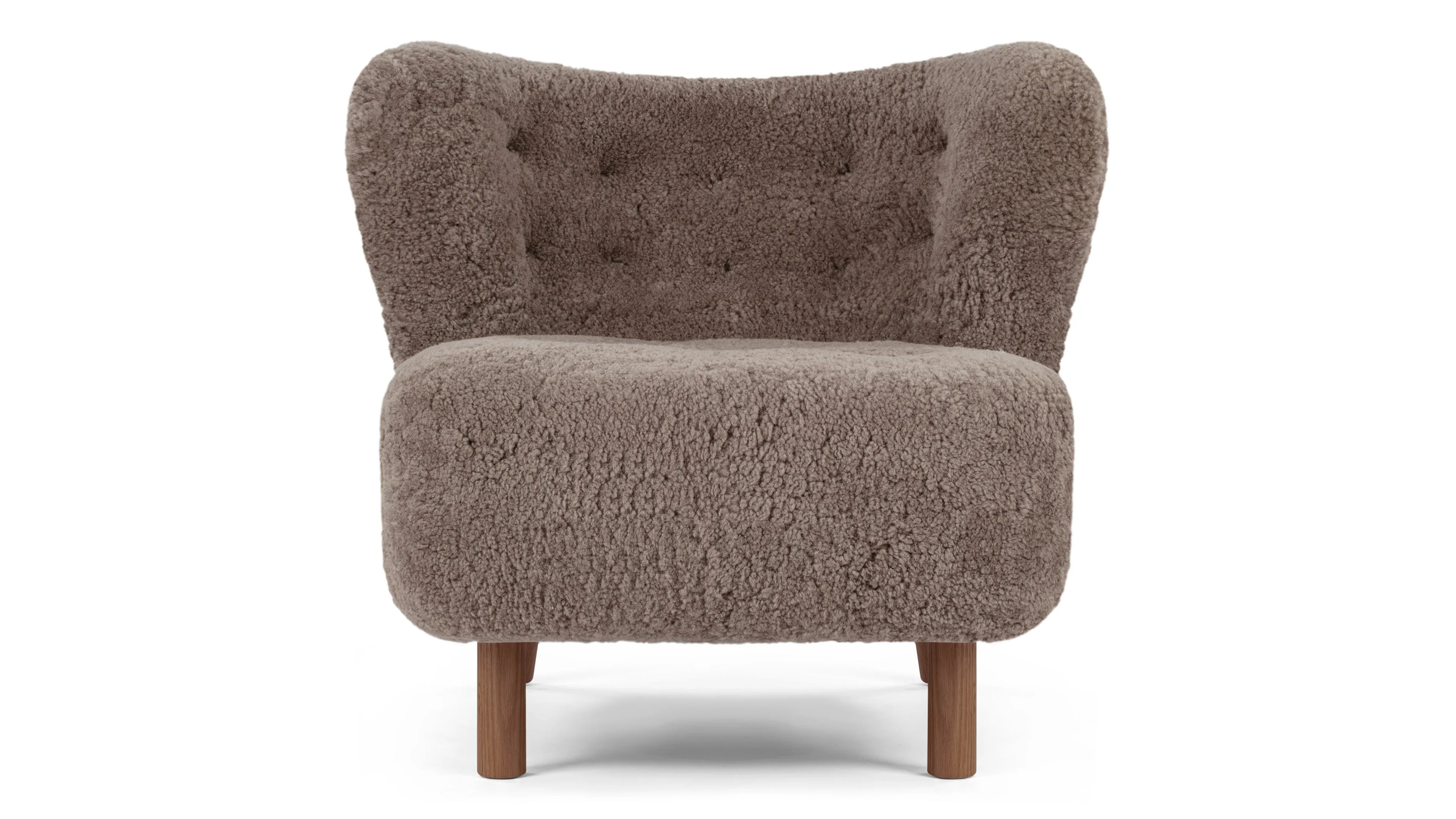Petra - Petra Chair, Cappuccino Luxe Sheepskin