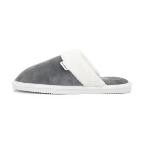 Plain with Fur Winter Slipper - Men