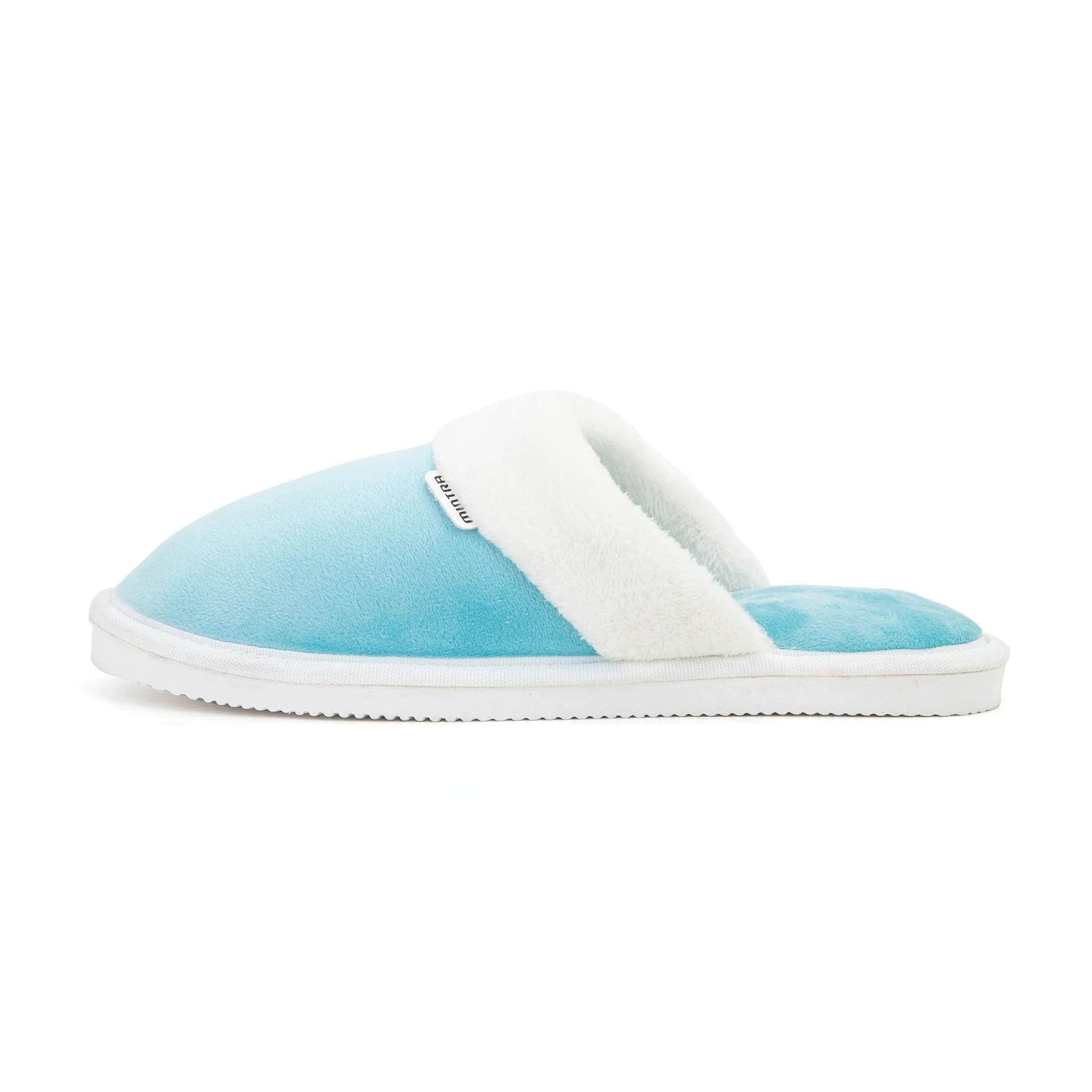 Plain with Fur Winter Slipper - Men