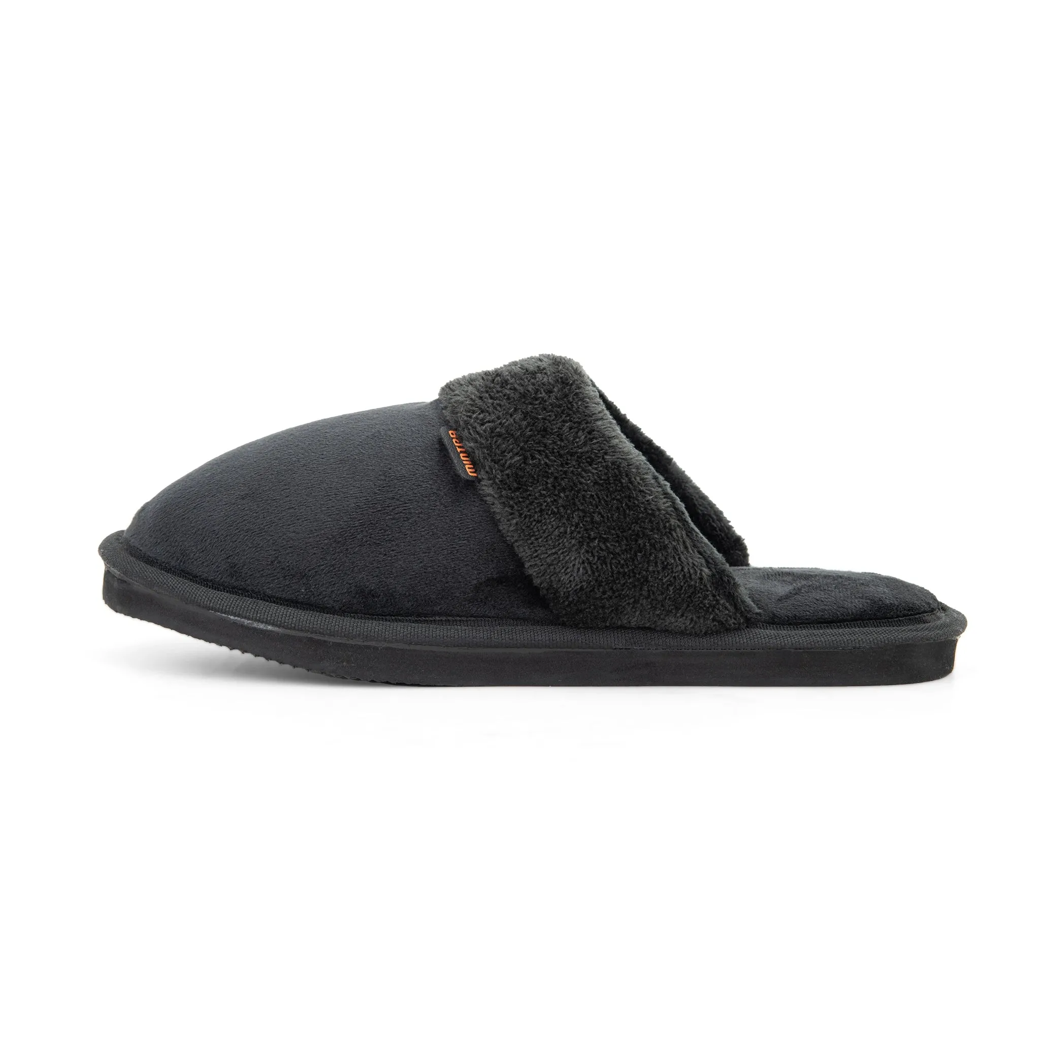 Plain with Fur Winter Slipper - Men
