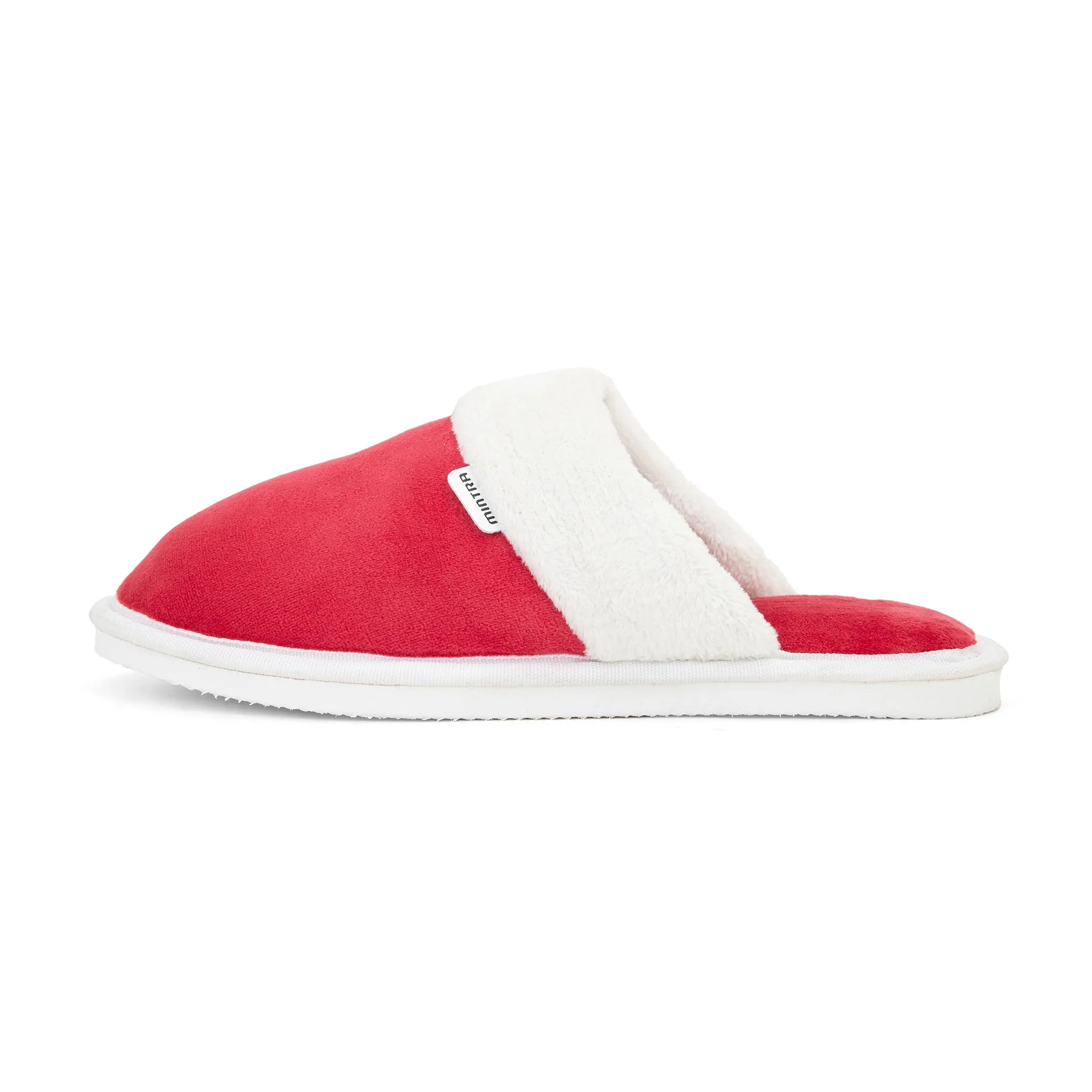 Plain with Fur Winter Slipper - Men