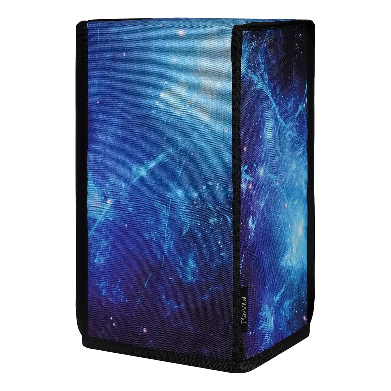 PlayVital Nylon Dust Cover for Xbox Series X Console, Soft Neat Lining Dust Guard, Anti Scratch Waterproof Cover Sleeve for Xbox Series X Console - Blue Nebula