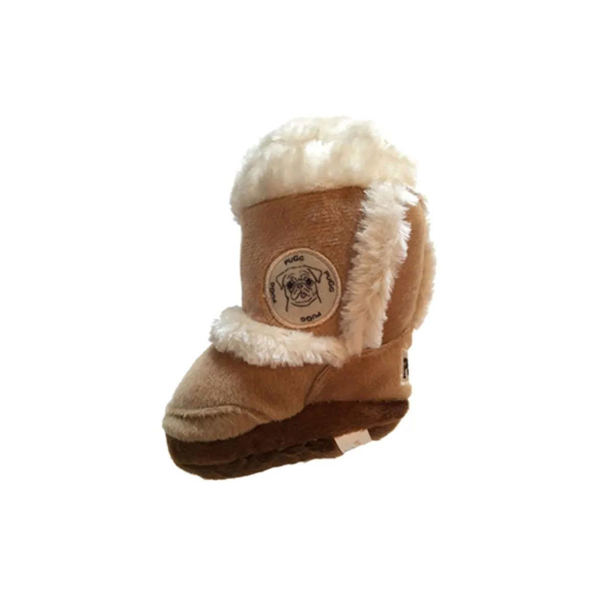 Pugg Boot Plush Dog Toy