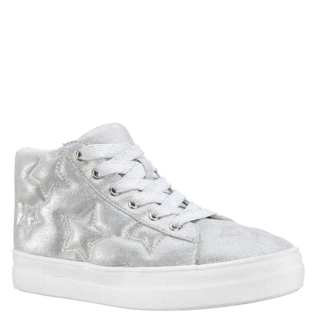 Quilted Star Metallic Sneaker