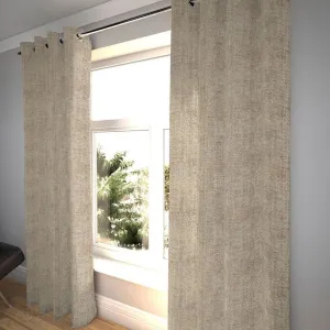 Rhumba Taupe Beige Curtains