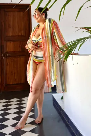 Sakshi Sindwani in Mixed Candy Swimsuit