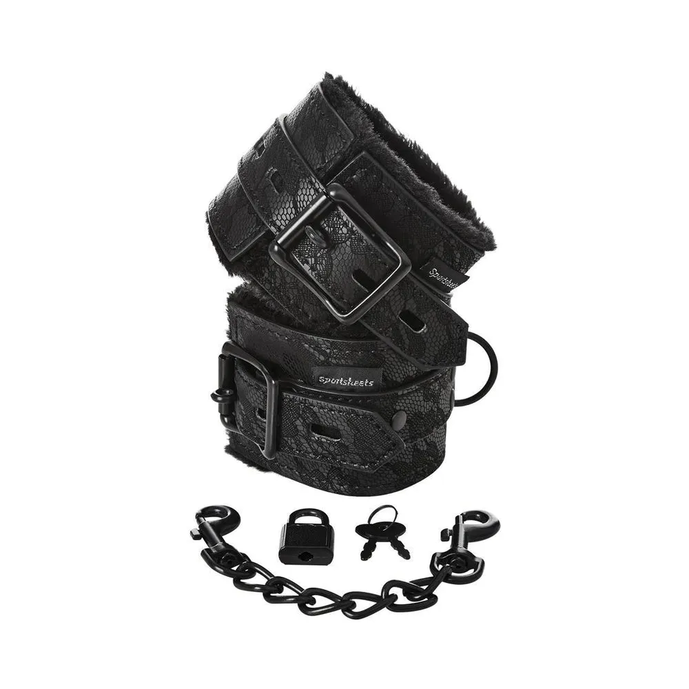 Sincerely, Ss Lace Fur Lined Handcuffs