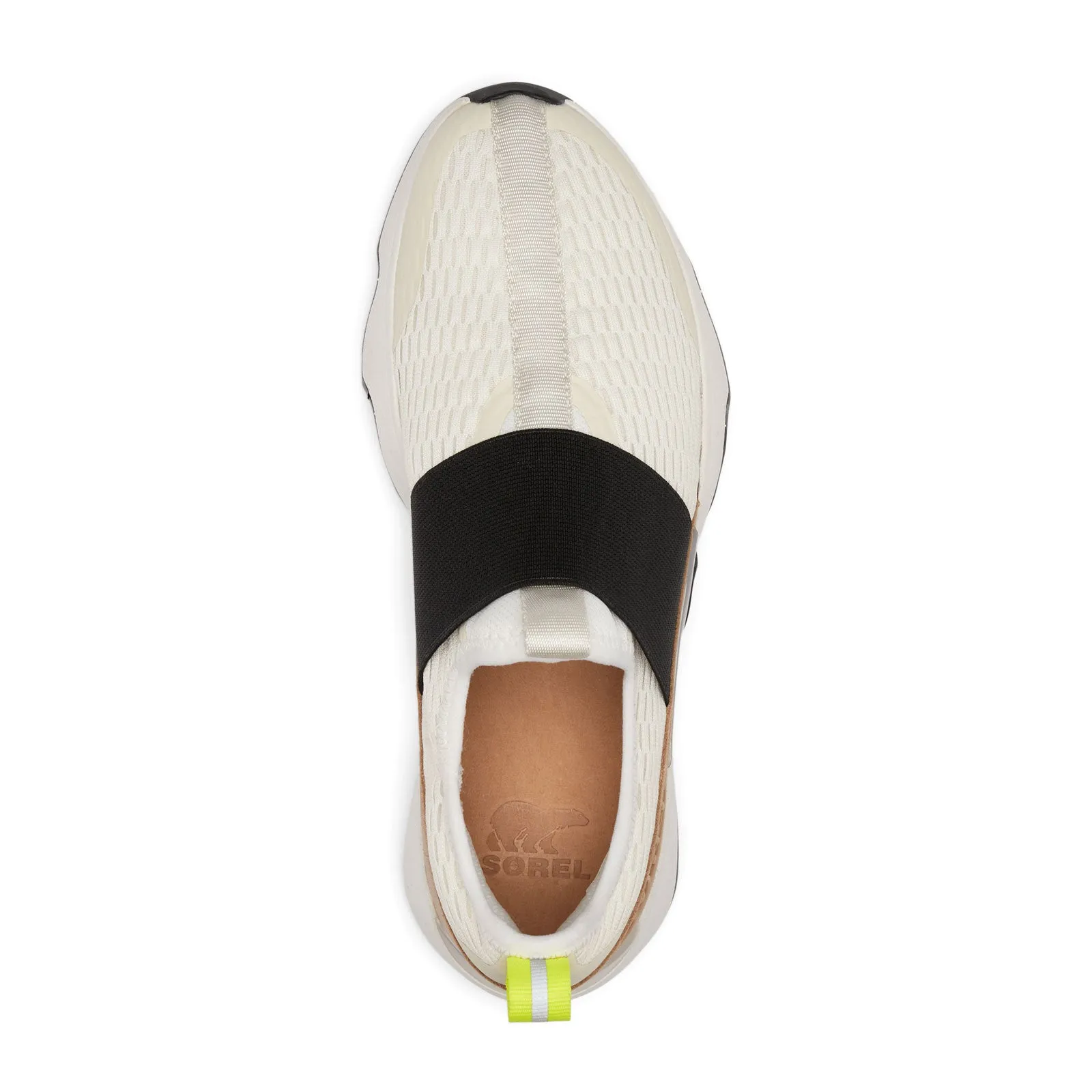 Sorel Kinetic Impact II Strap Sneaker (Women) - Sea Salt/Black