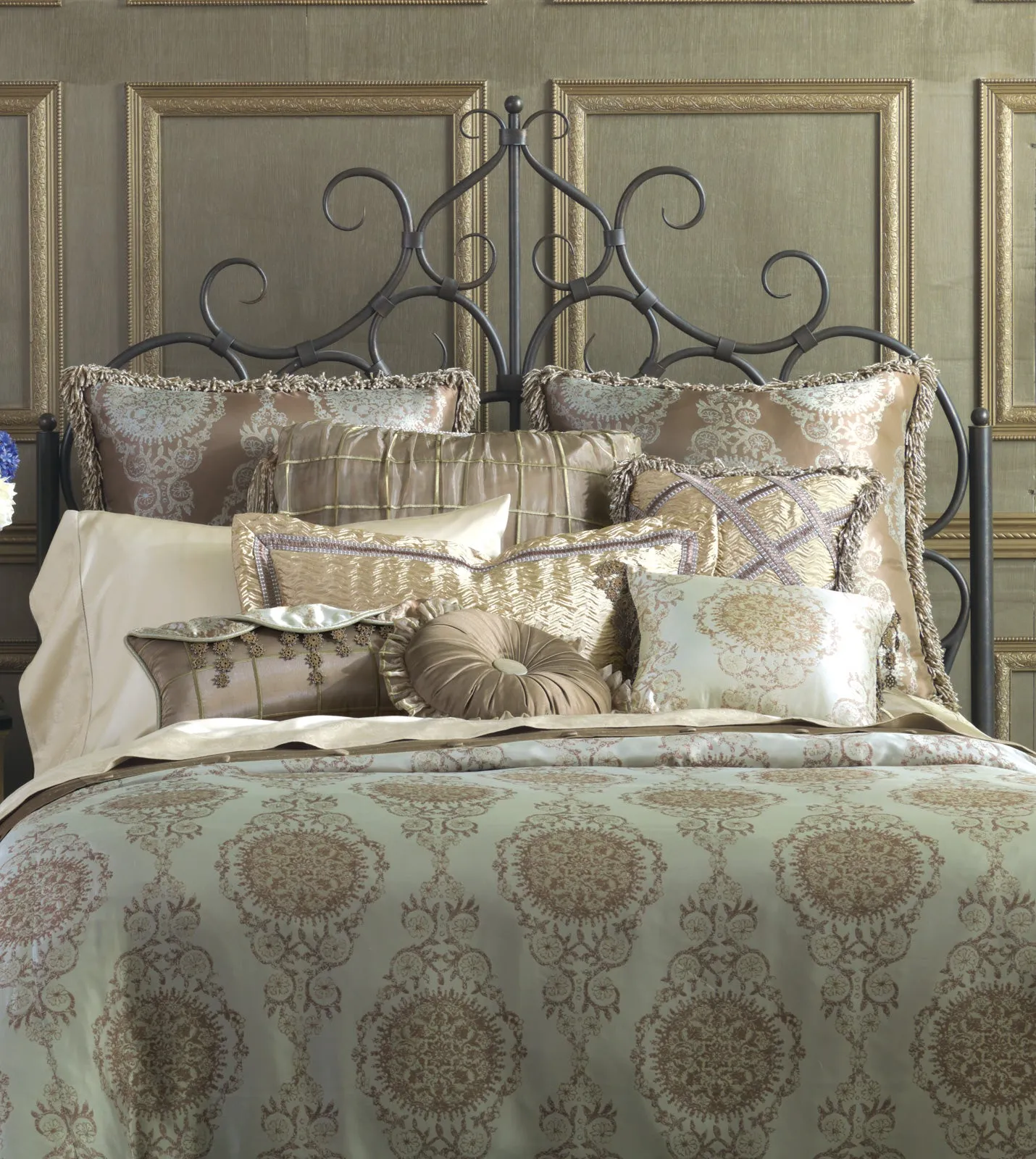 Sorel Throw Pillow Cover with Turkish Corners 27x27