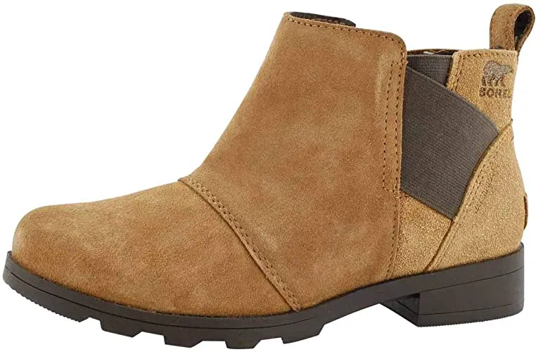 Sorel - Youth Emelie Chelsea in Camel Brown