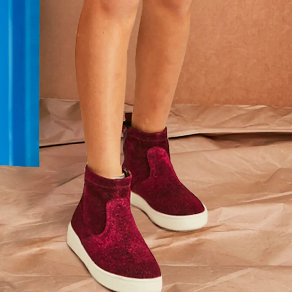 Stretch Sparkle High Top