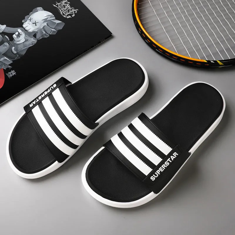 Stripe Slippers for Women